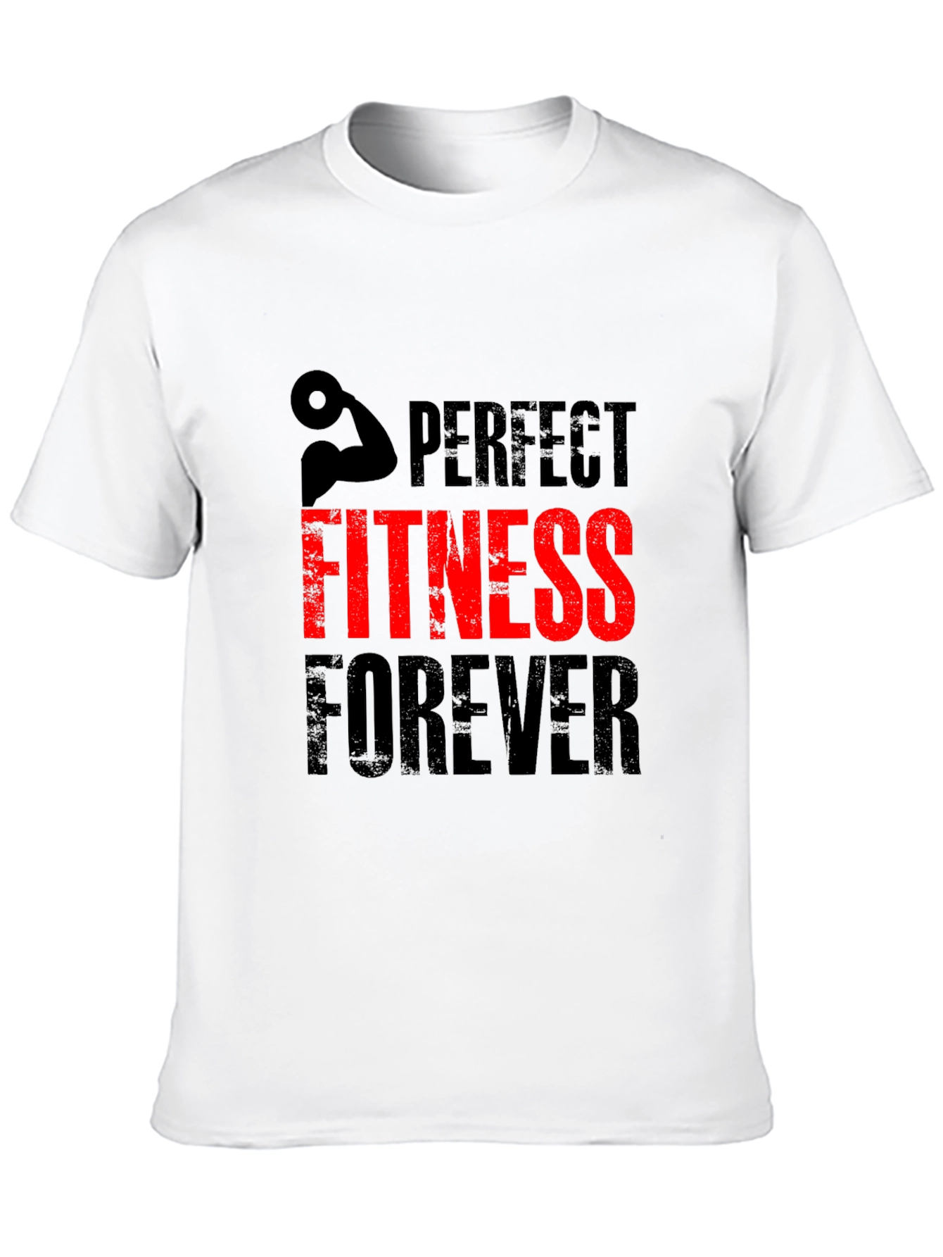 Perfect Fitness Forever Black T-Shirt