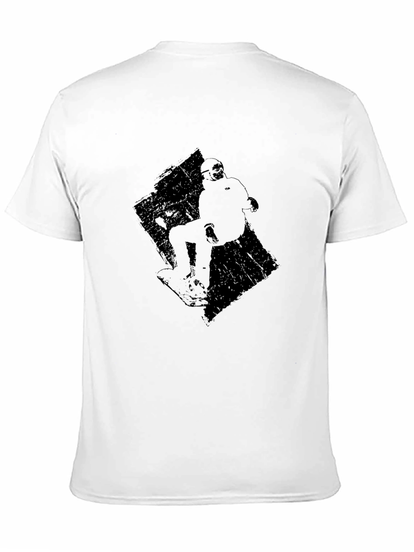 Snowboarder Graphic Black Tee