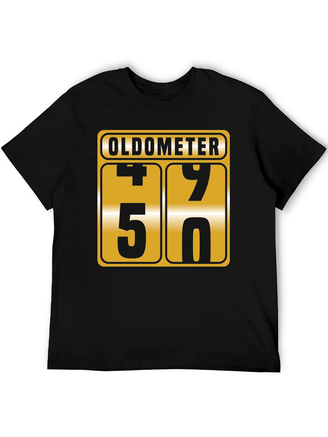 Funny 50th Birthday Oldometer T-Shirt