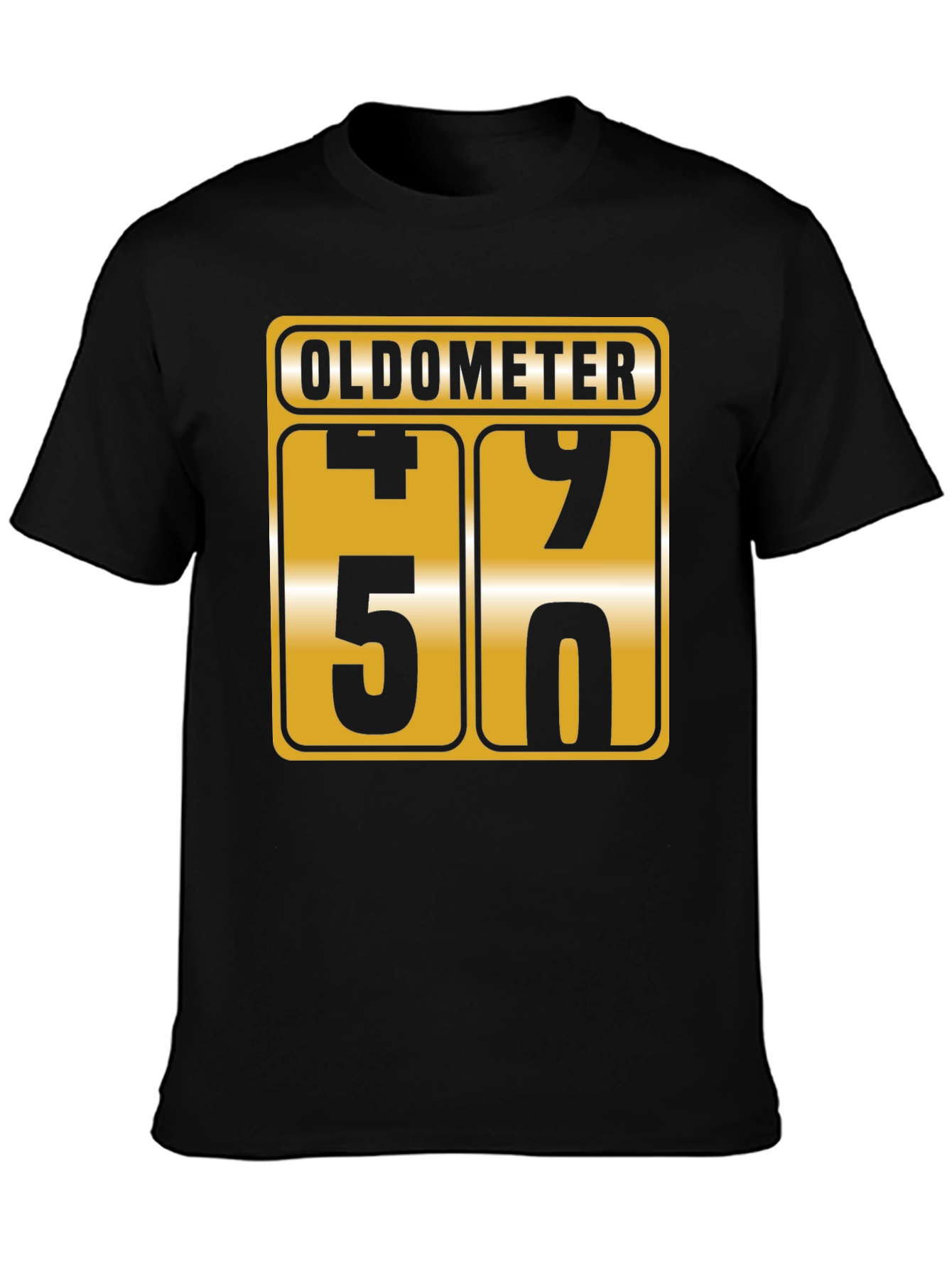 Funny 50th Birthday Oldometer T-Shirt