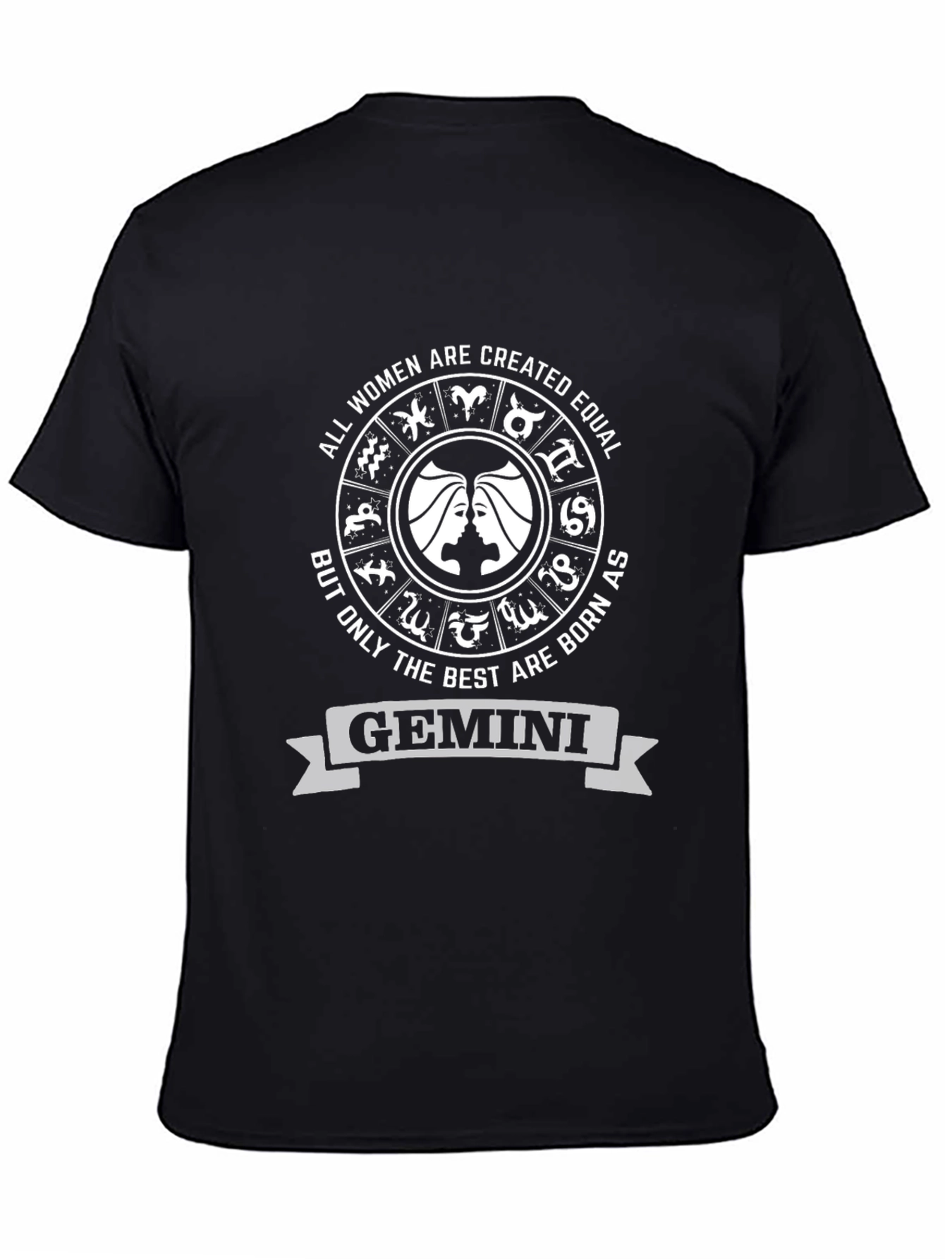 Gemini Zodiac Womens T-Shirt