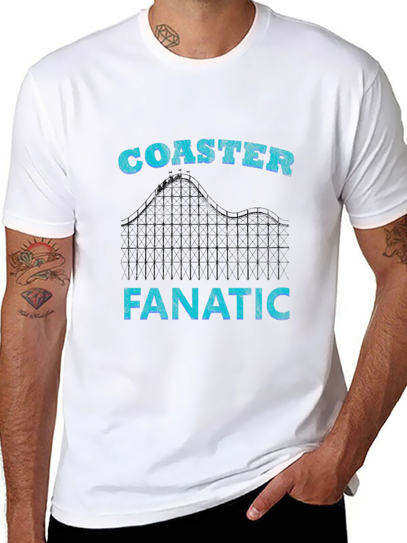 Coaster Fanatic Tee - Thrill Ride Apparel