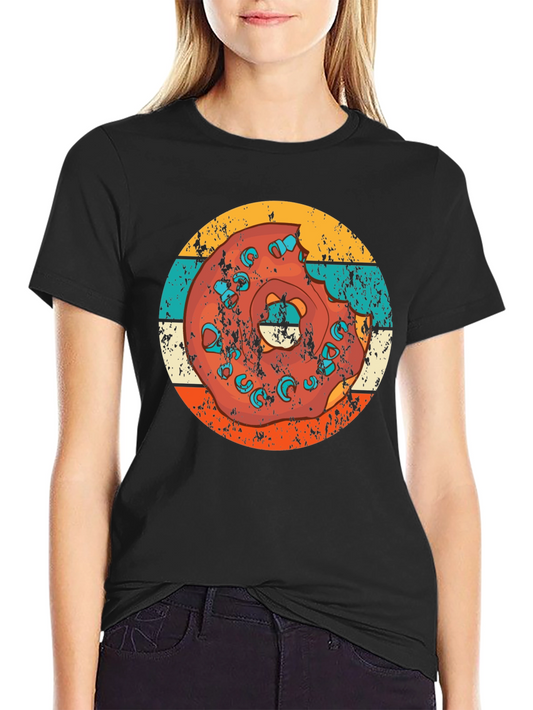 Retro Donut T-Shirt - Bite Me