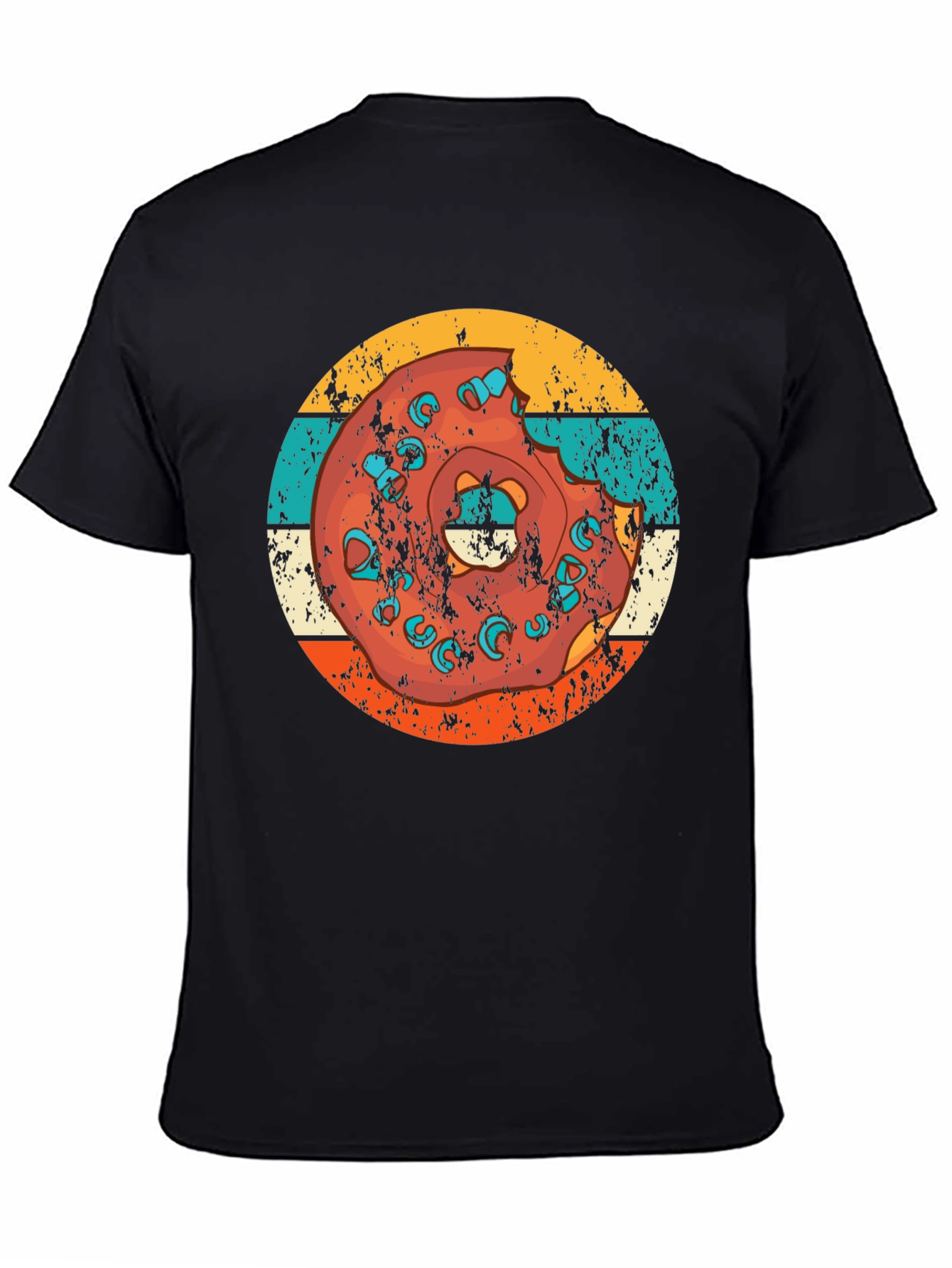 Retro Donut T-Shirt - Bite Me