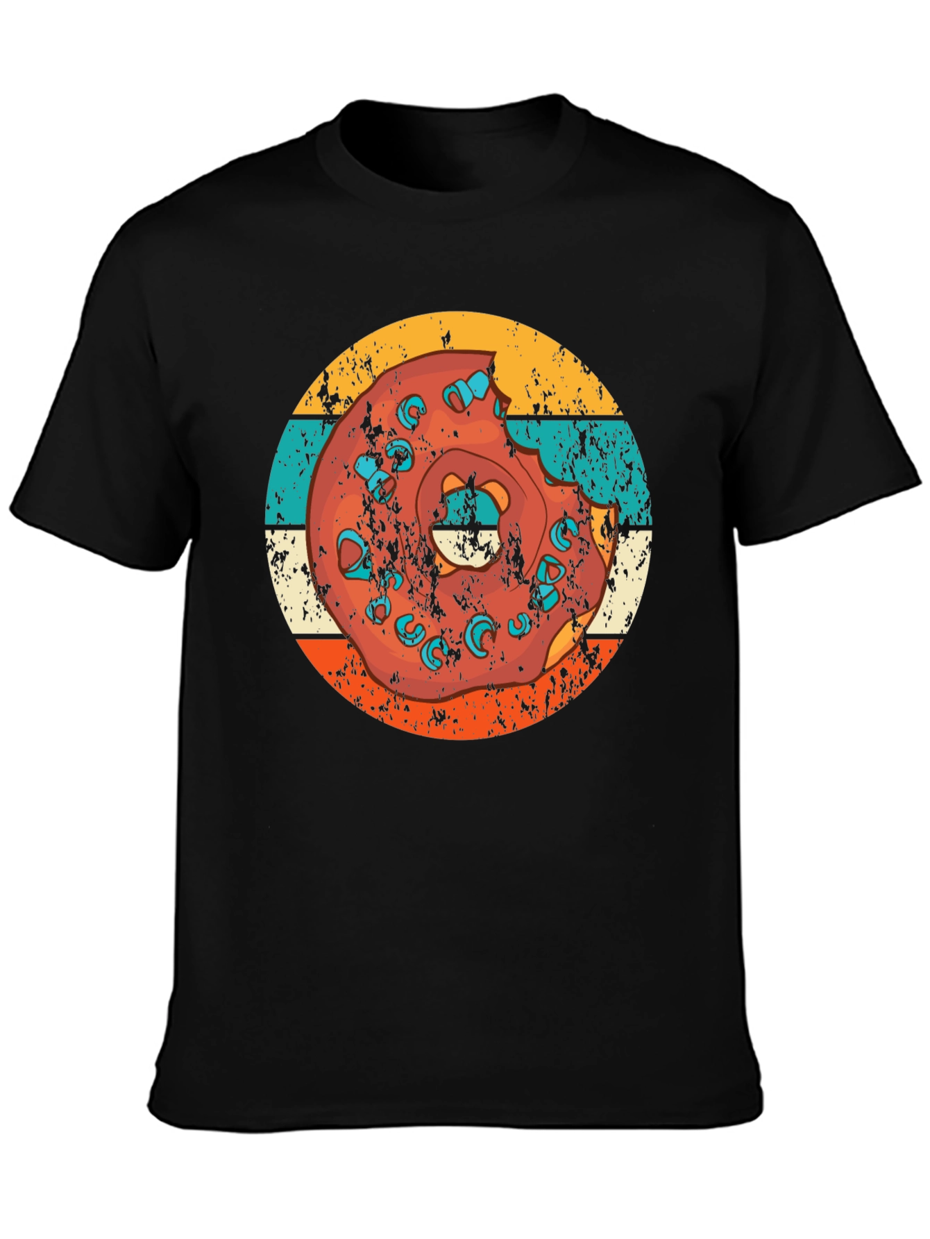 Retro Donut T-Shirt - Bite Me