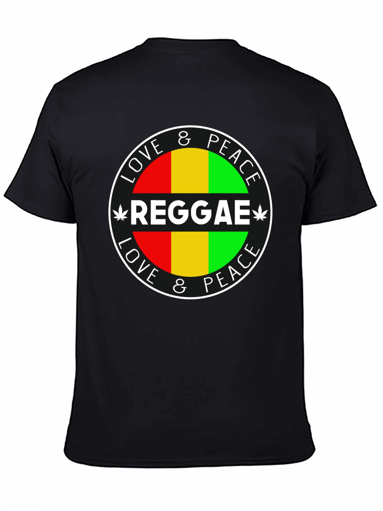 Reggae Love & Peace Graphic T-Shirt