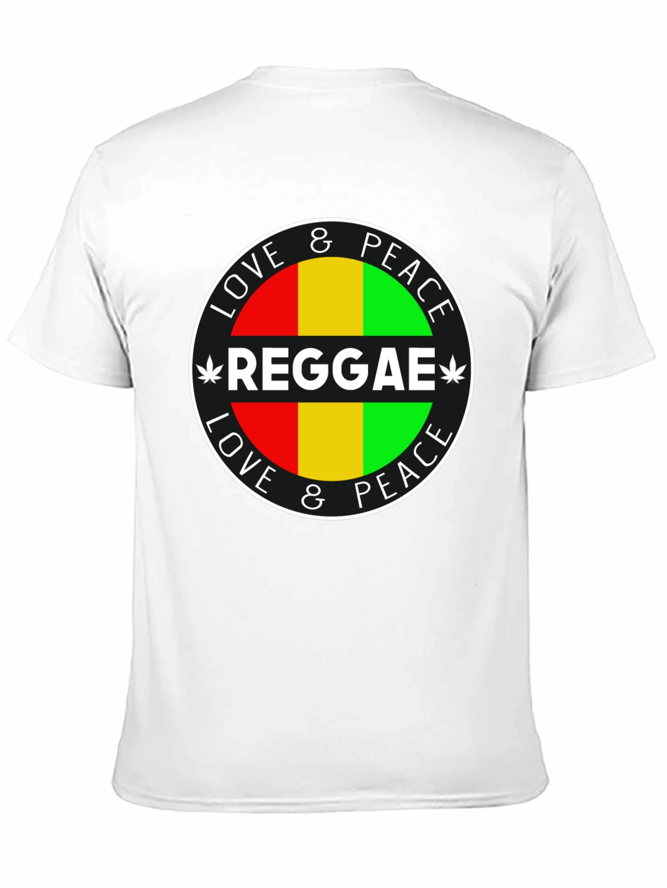 Reggae Love & Peace Graphic T-Shirt