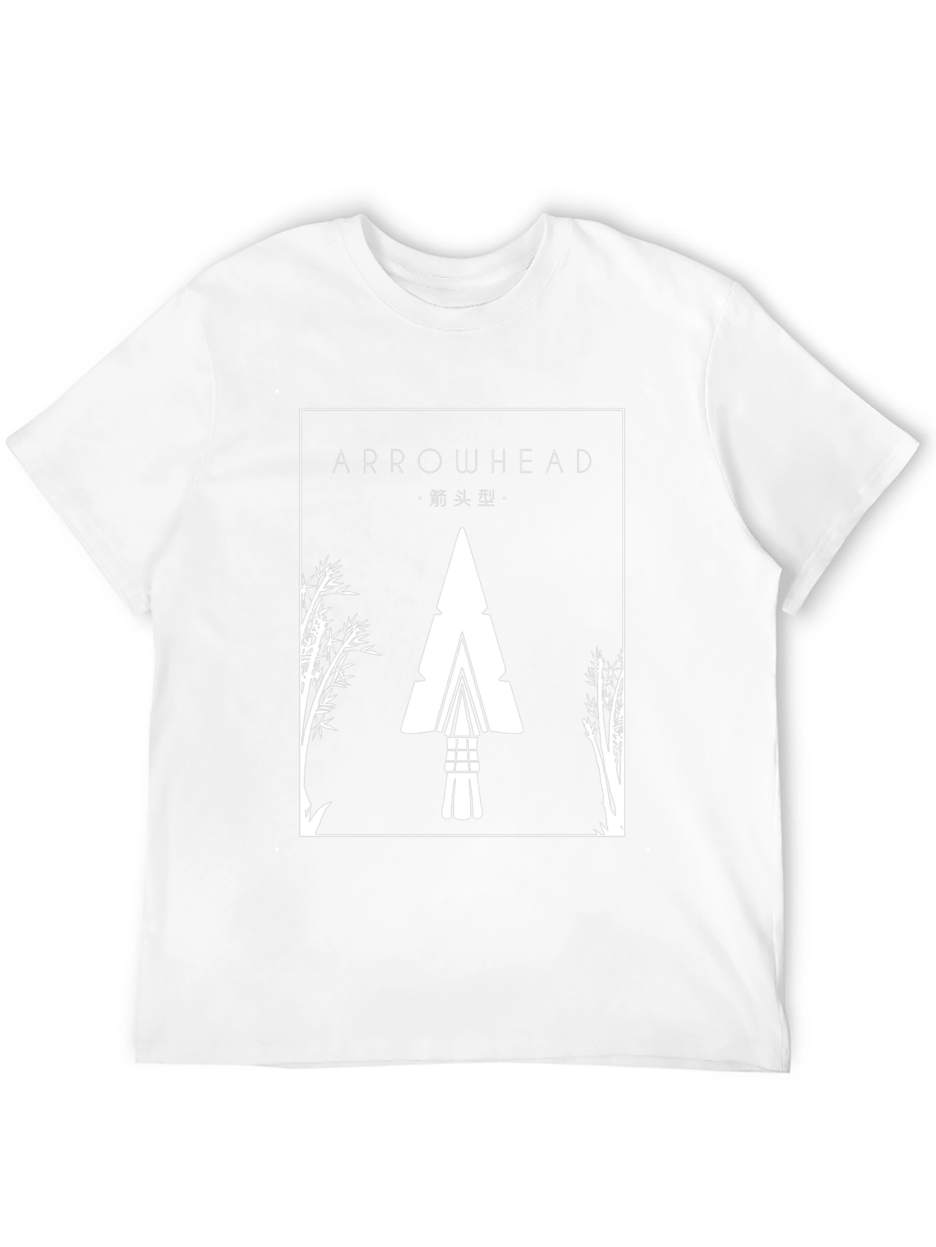 Arrowhead Graphic Black Tee - Stylish & Unique Design