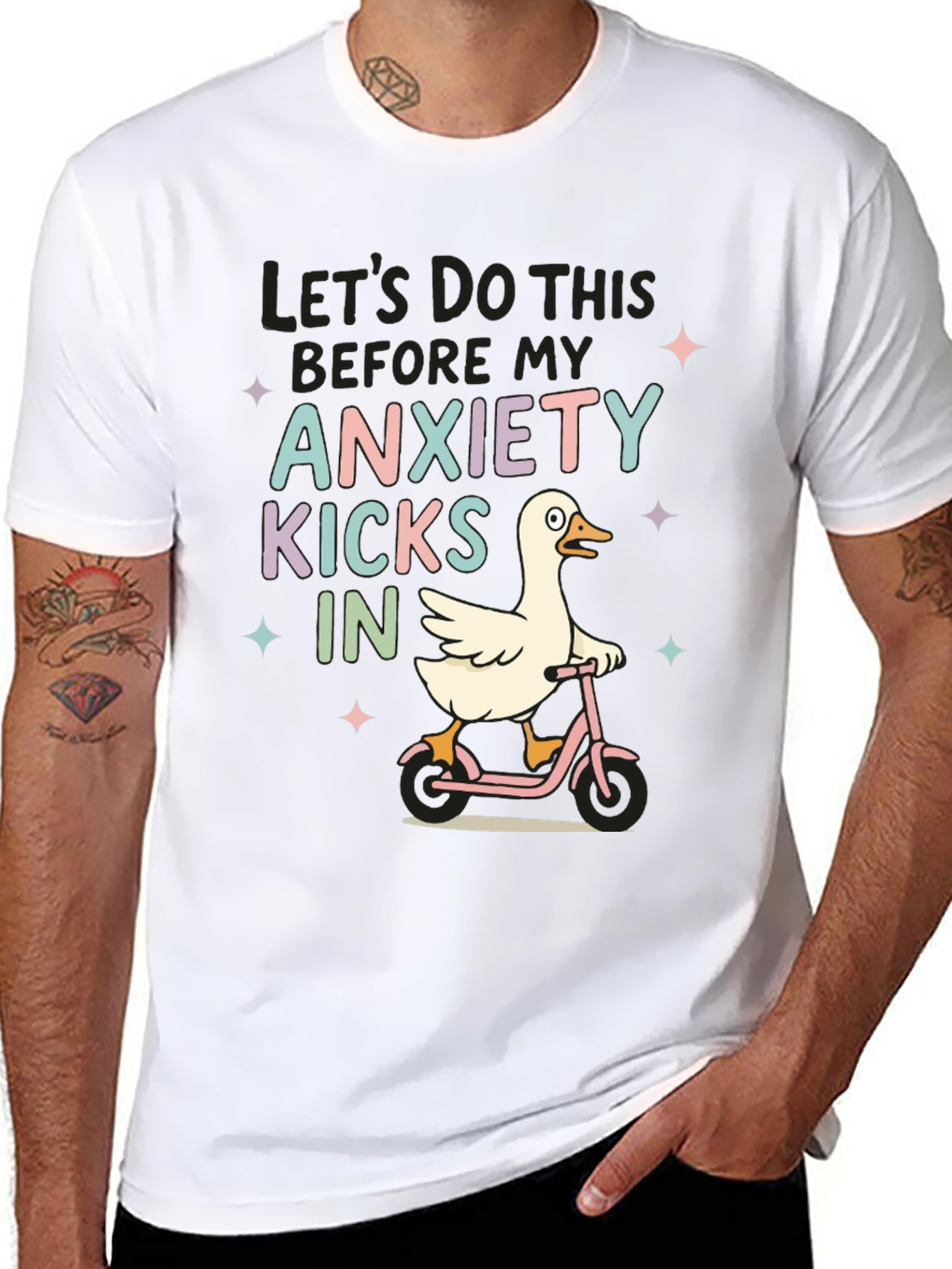 Anxiety Kicks In T-Shirt