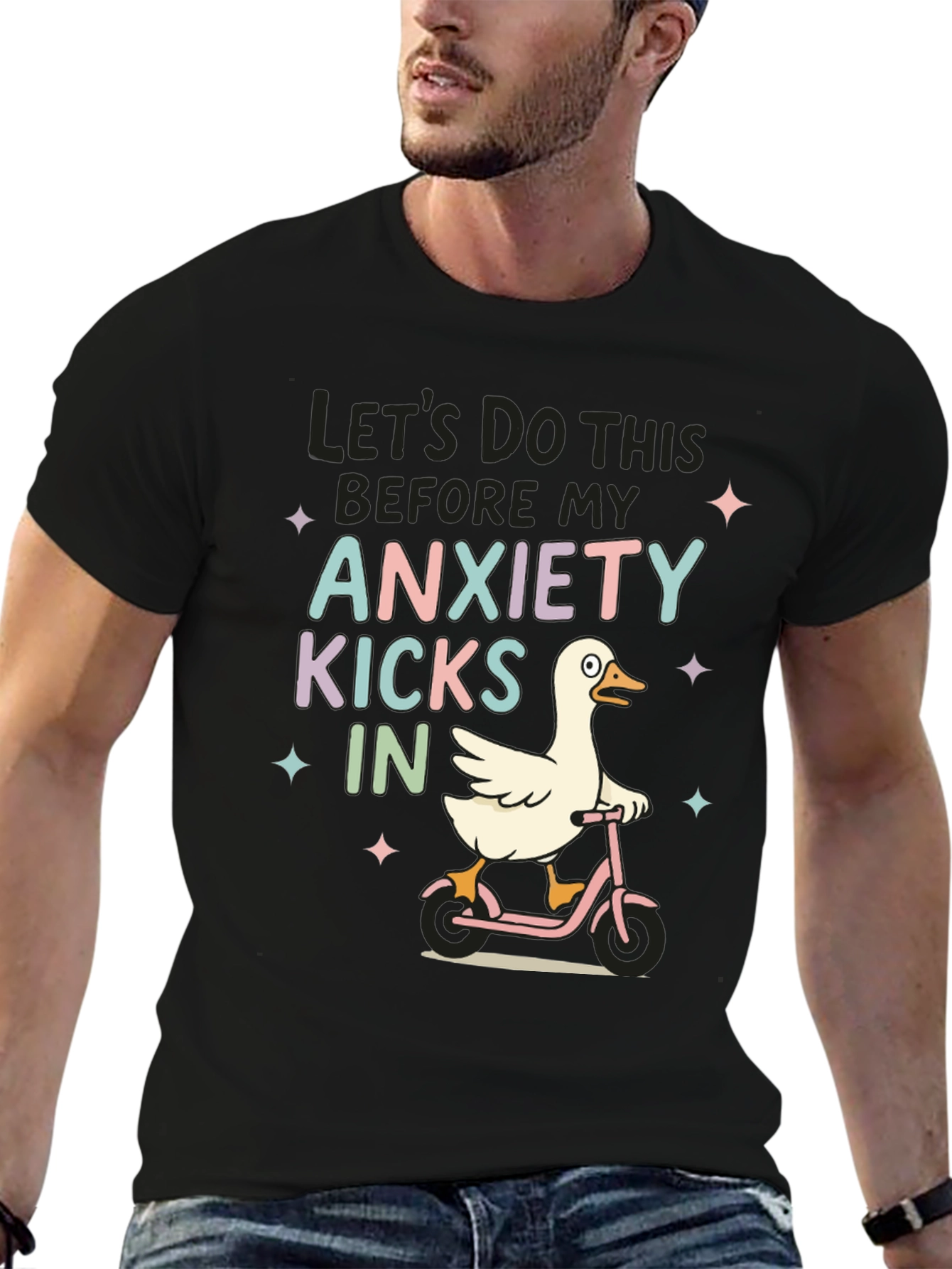 Anxiety Kicks In T-Shirt