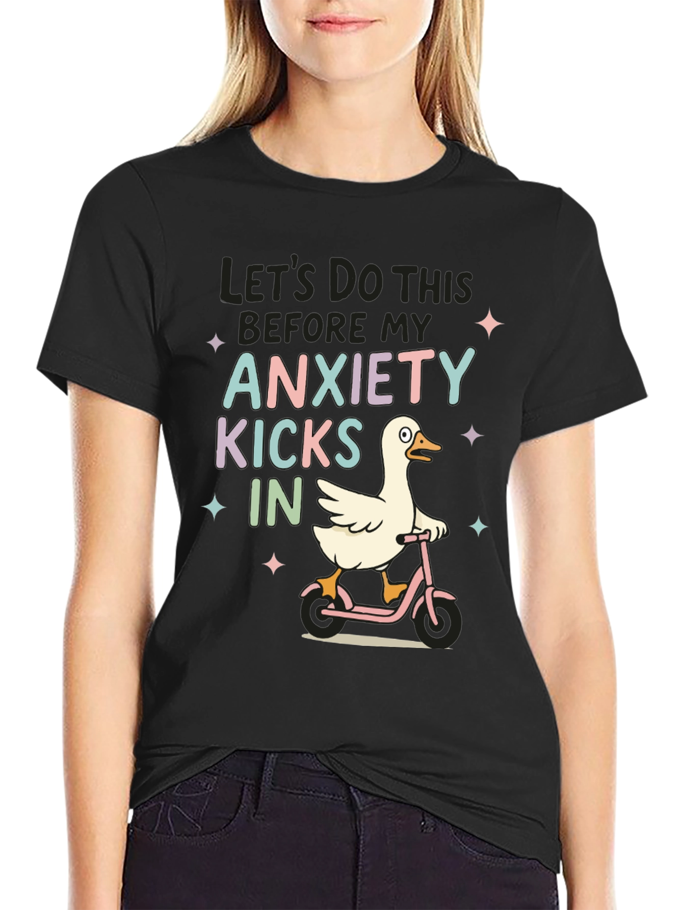 Anxiety Kicks In T-Shirt