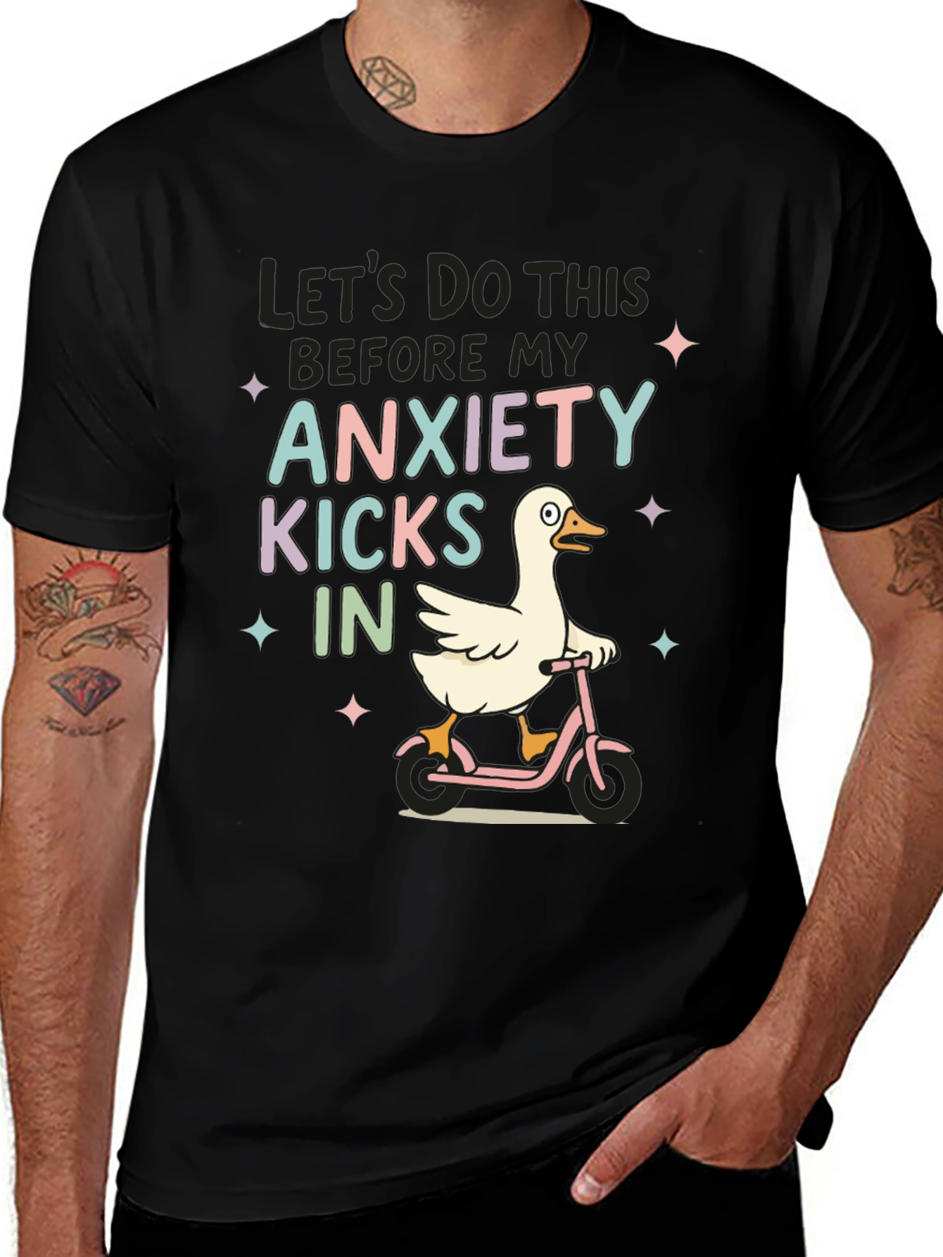 Anxiety Kicks In T-Shirt