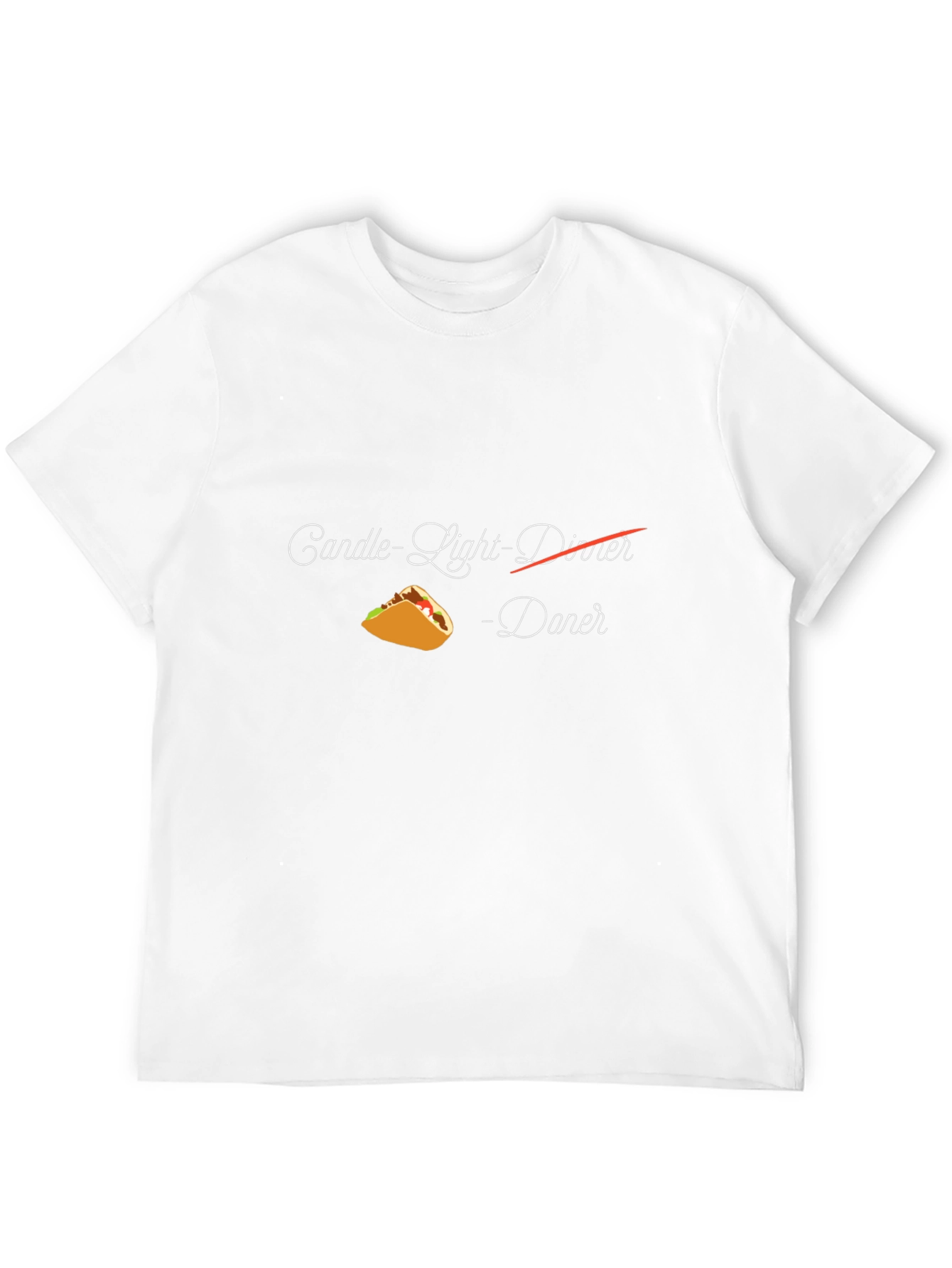 Candle-Light Dinner? How About Tacos T-Shirt