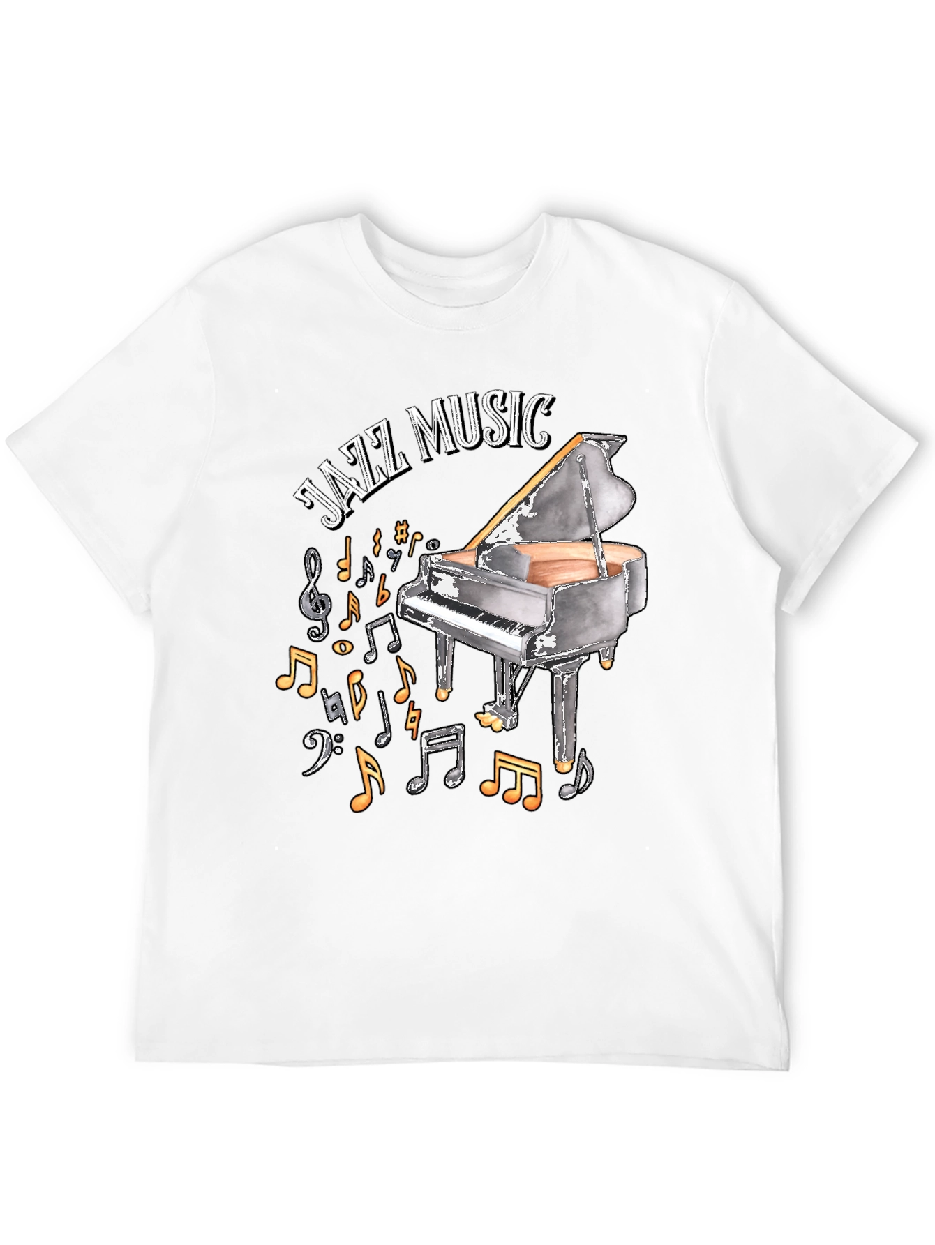 Jazz Music Piano T-Shirt