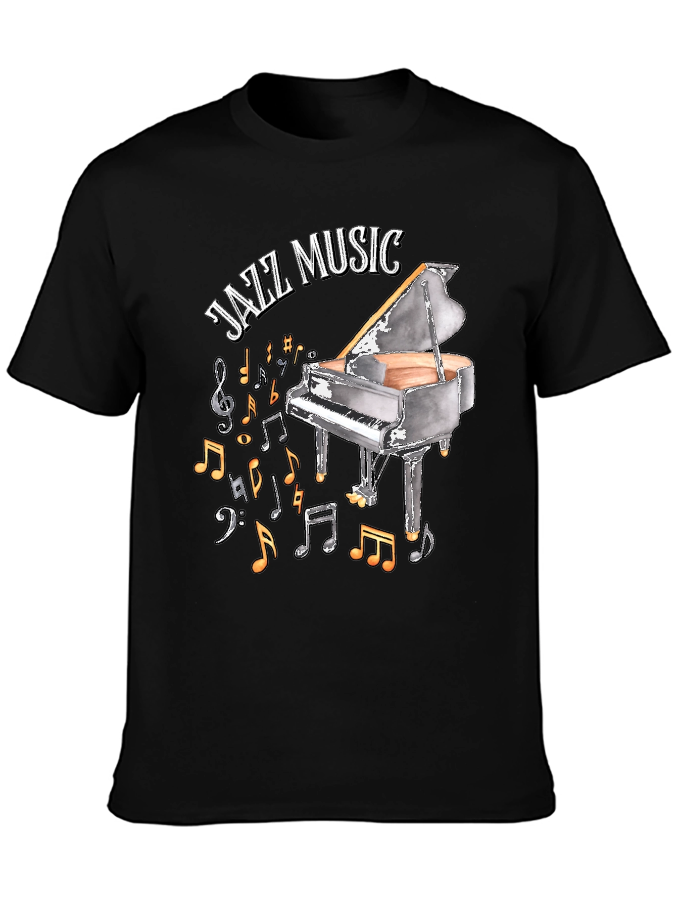 Jazz Music Piano T-Shirt