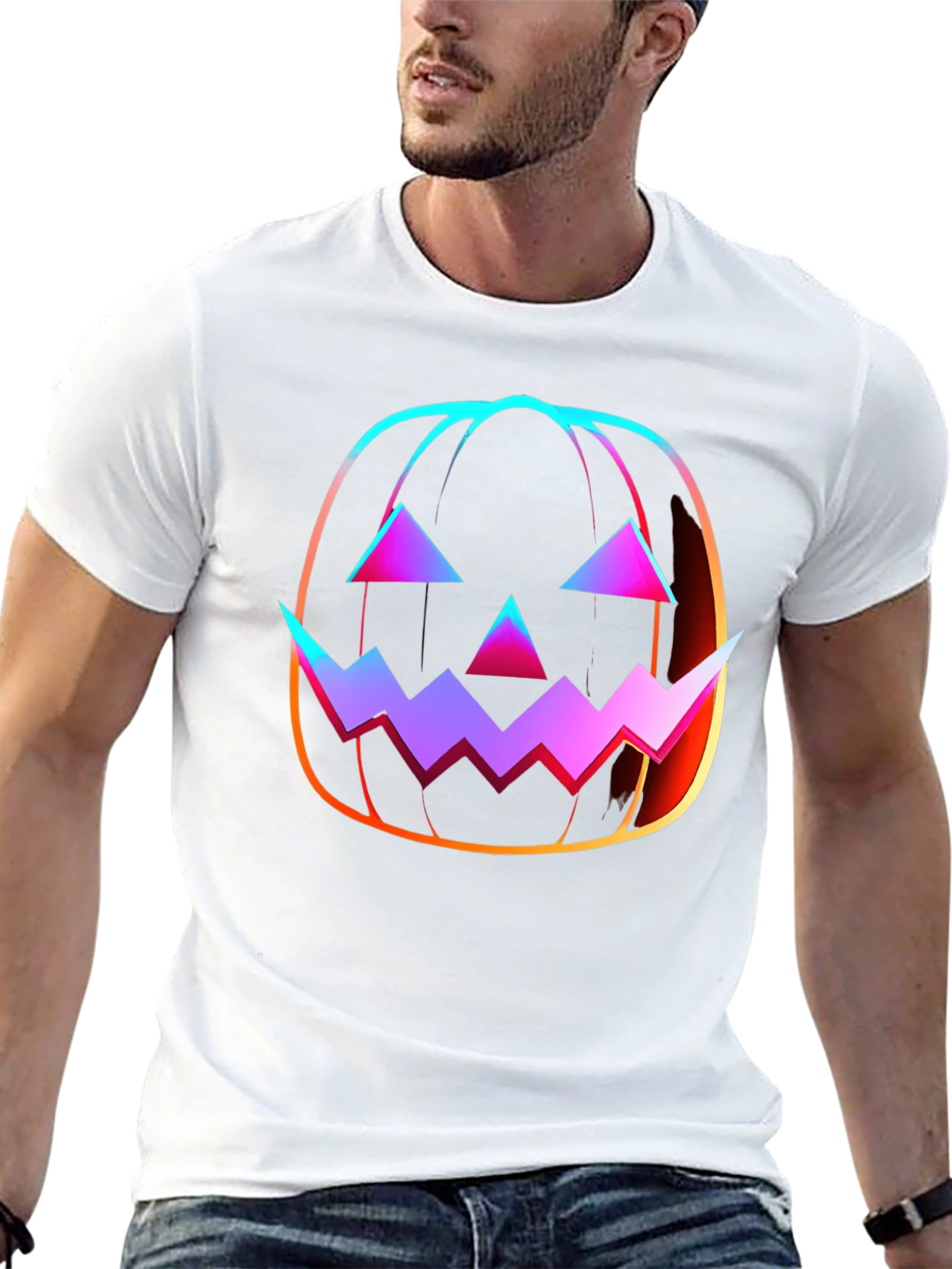 Halloween Pumpkin Graphic Tee