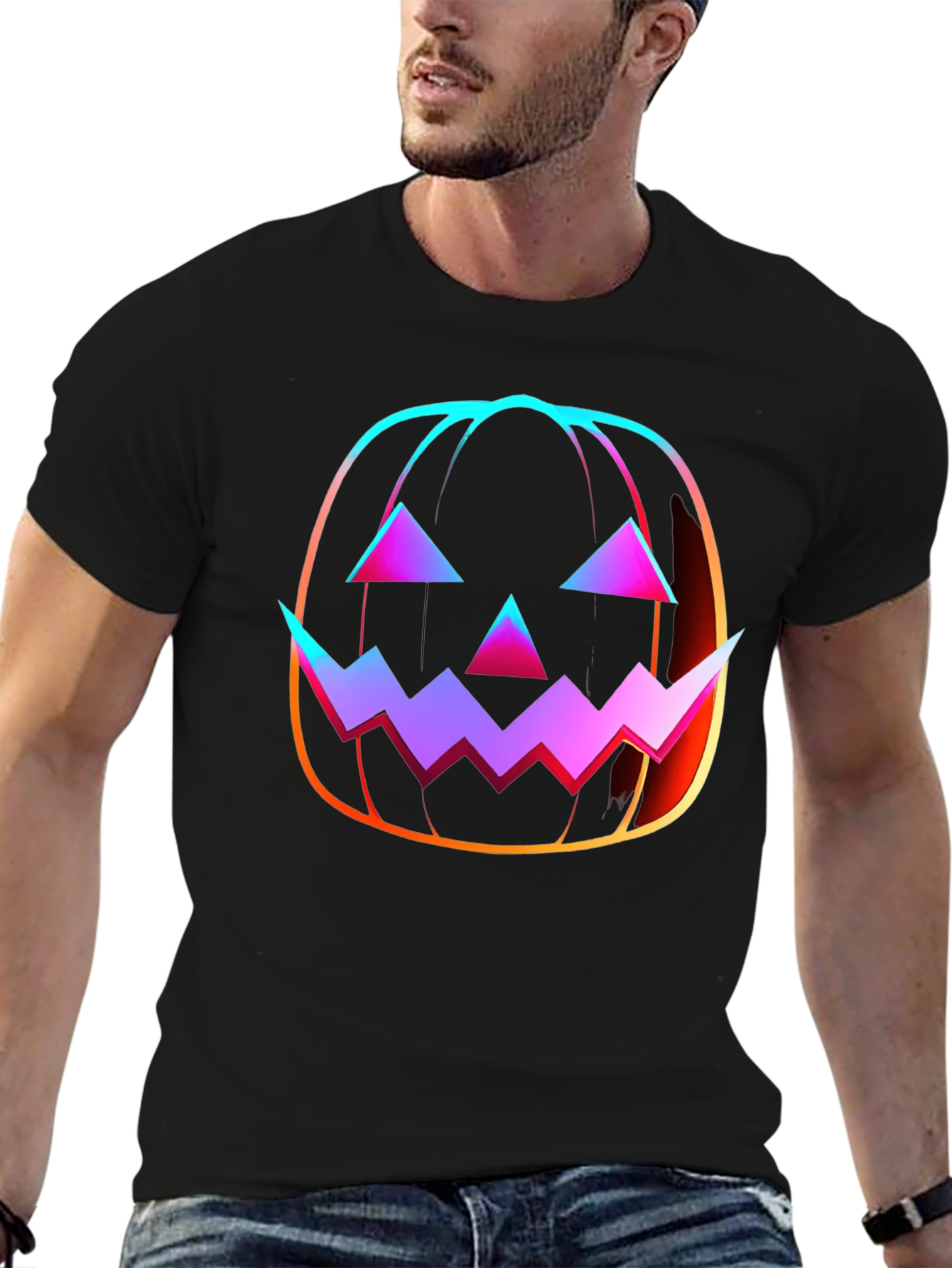 Halloween Pumpkin Graphic Tee