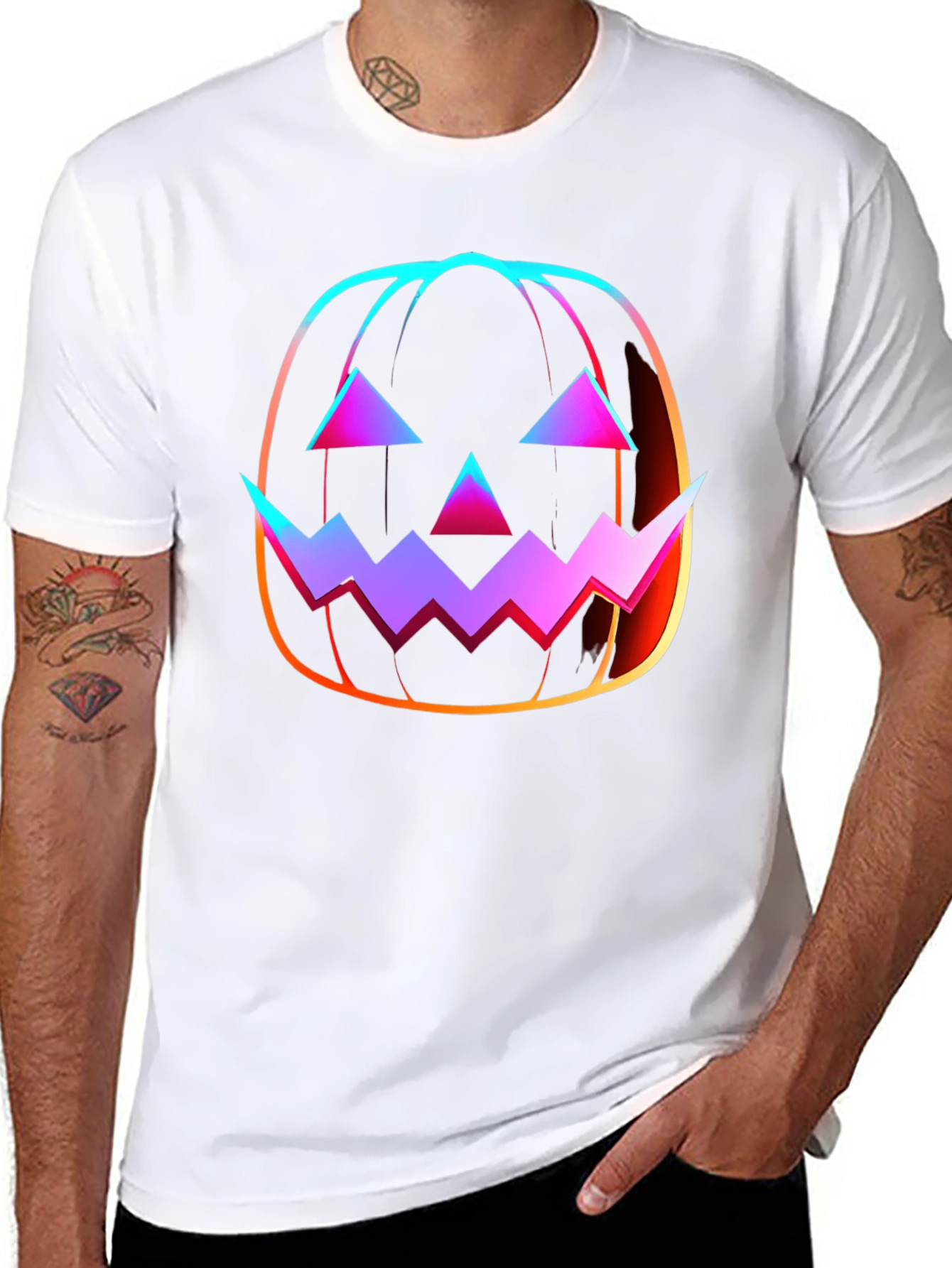 Halloween Pumpkin Graphic Tee