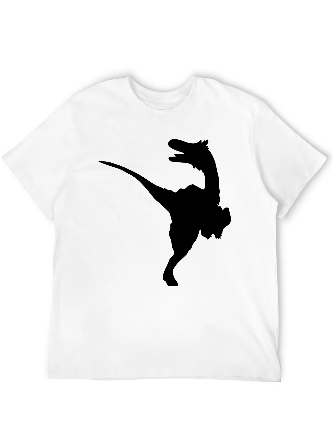 Dino Silhouette Black T-Shirt