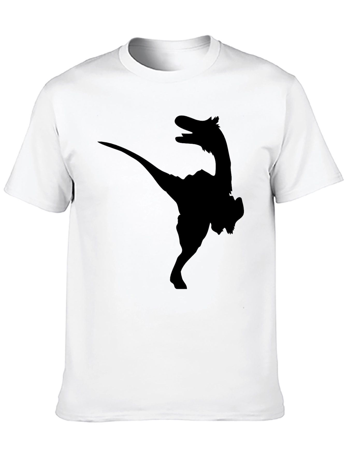 Dino Silhouette Black T-Shirt