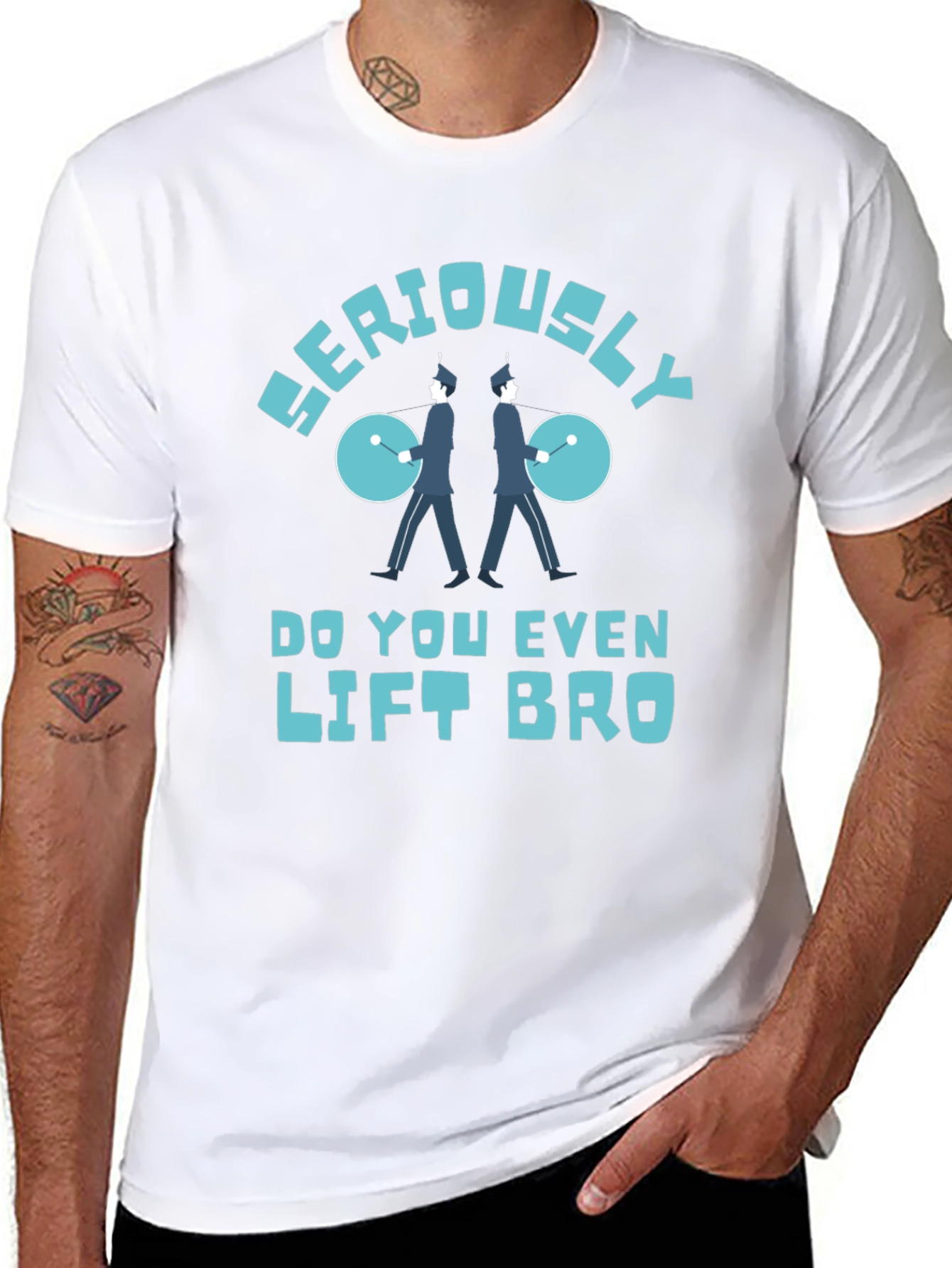 Seriously Do You Even Lift Bro T-Shirt