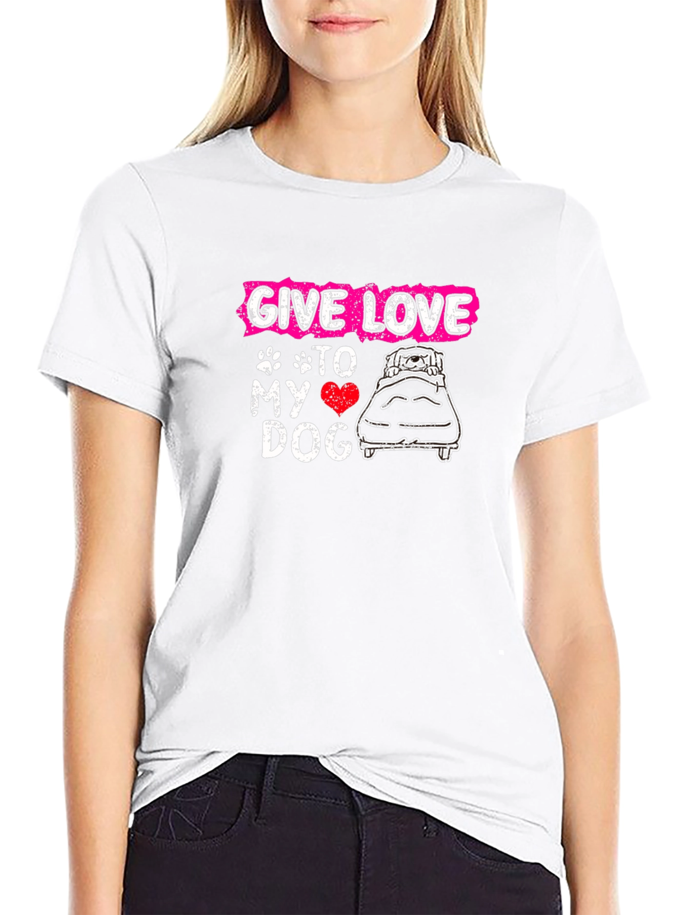 Give Love to My Dog T-Shirt