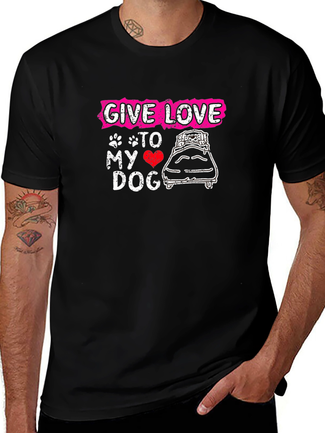 Give Love to My Dog T-Shirt