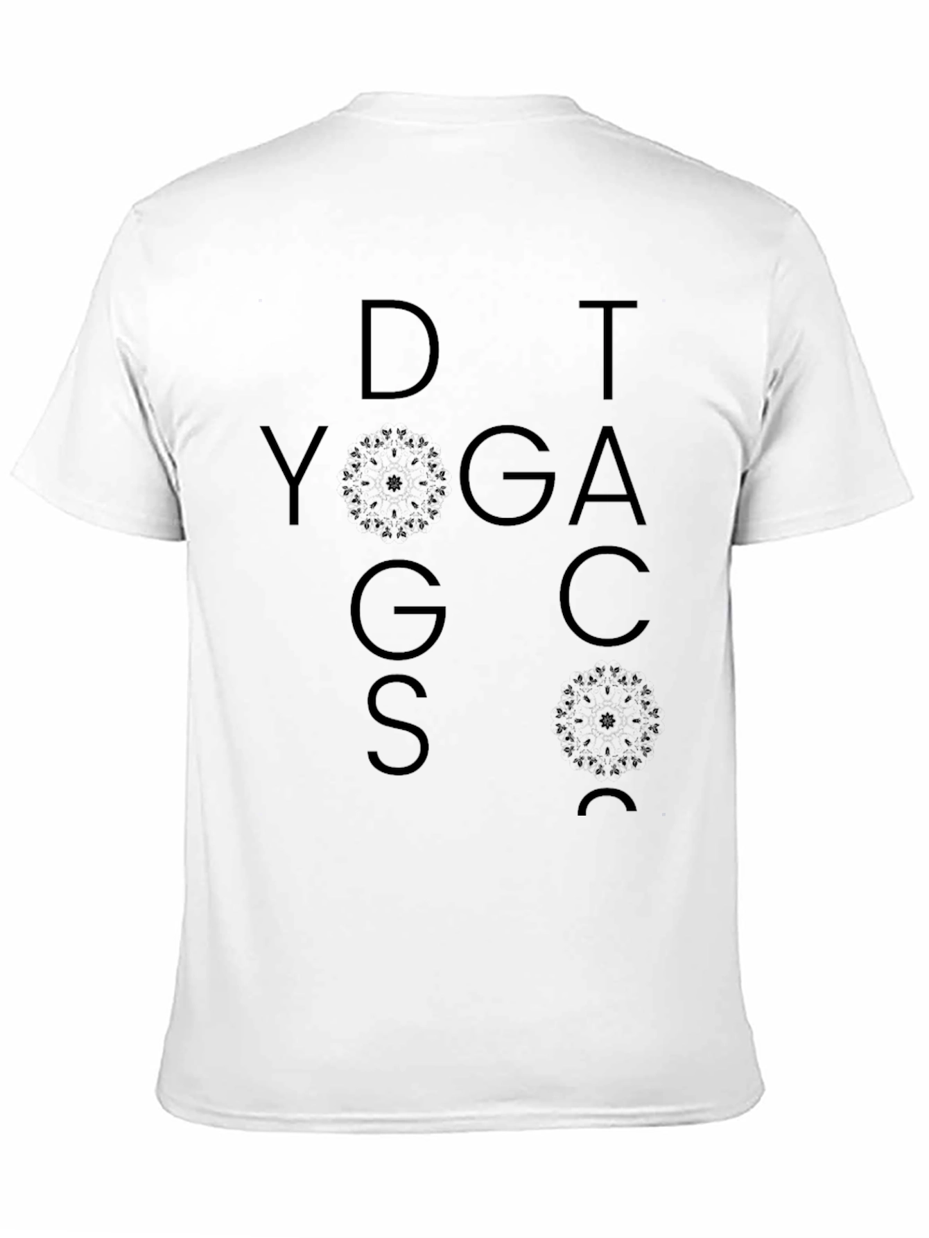 DOG YOGA T-Shirt - Mens Black Graphic Tee