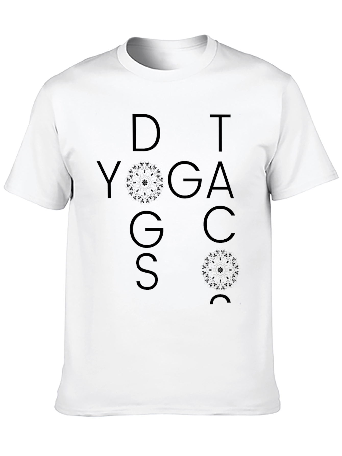 DOG YOGA T-Shirt - Mens Black Graphic Tee