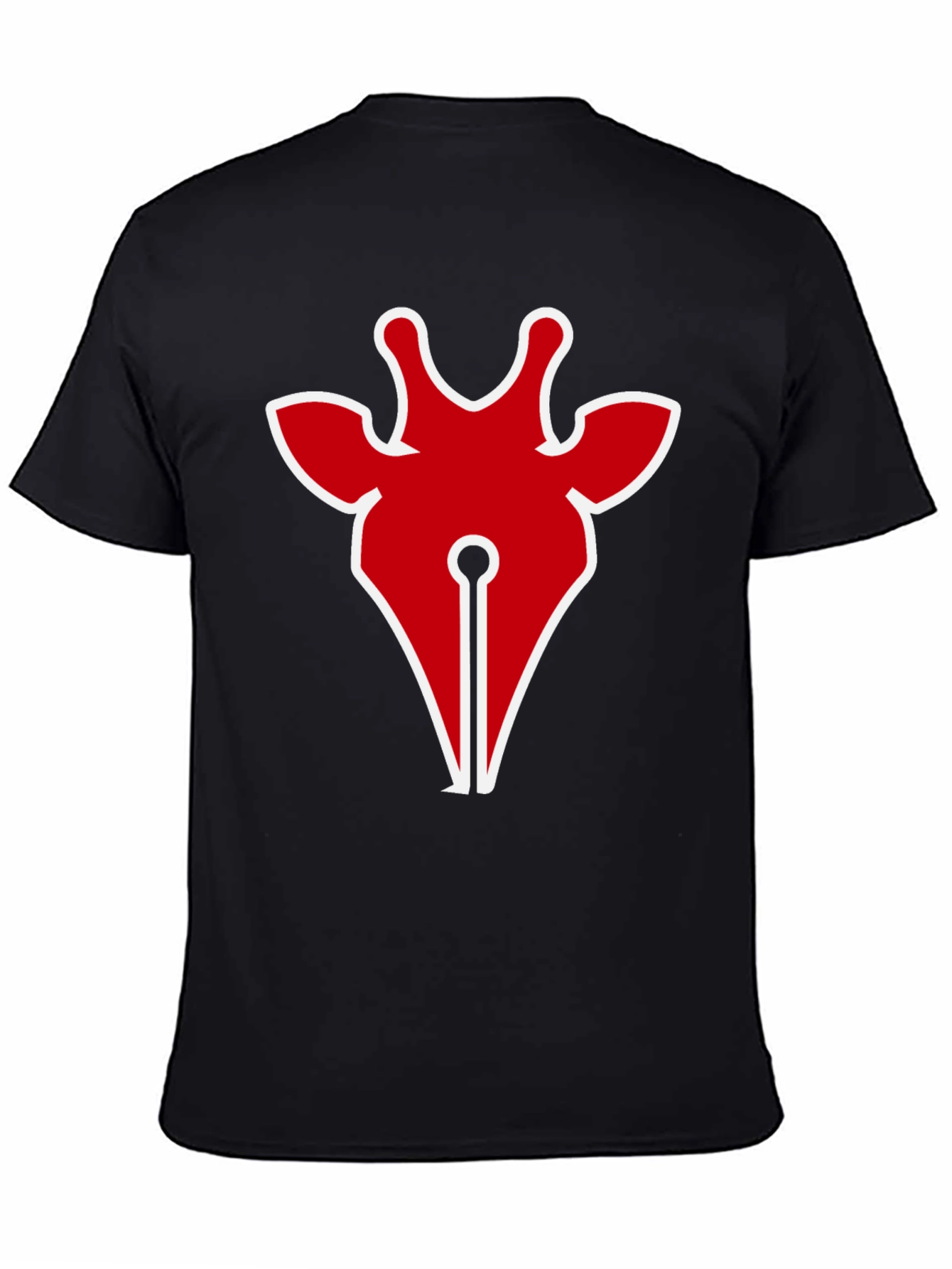 Giraffe Head Graphic Tee - Cool Animal Design
