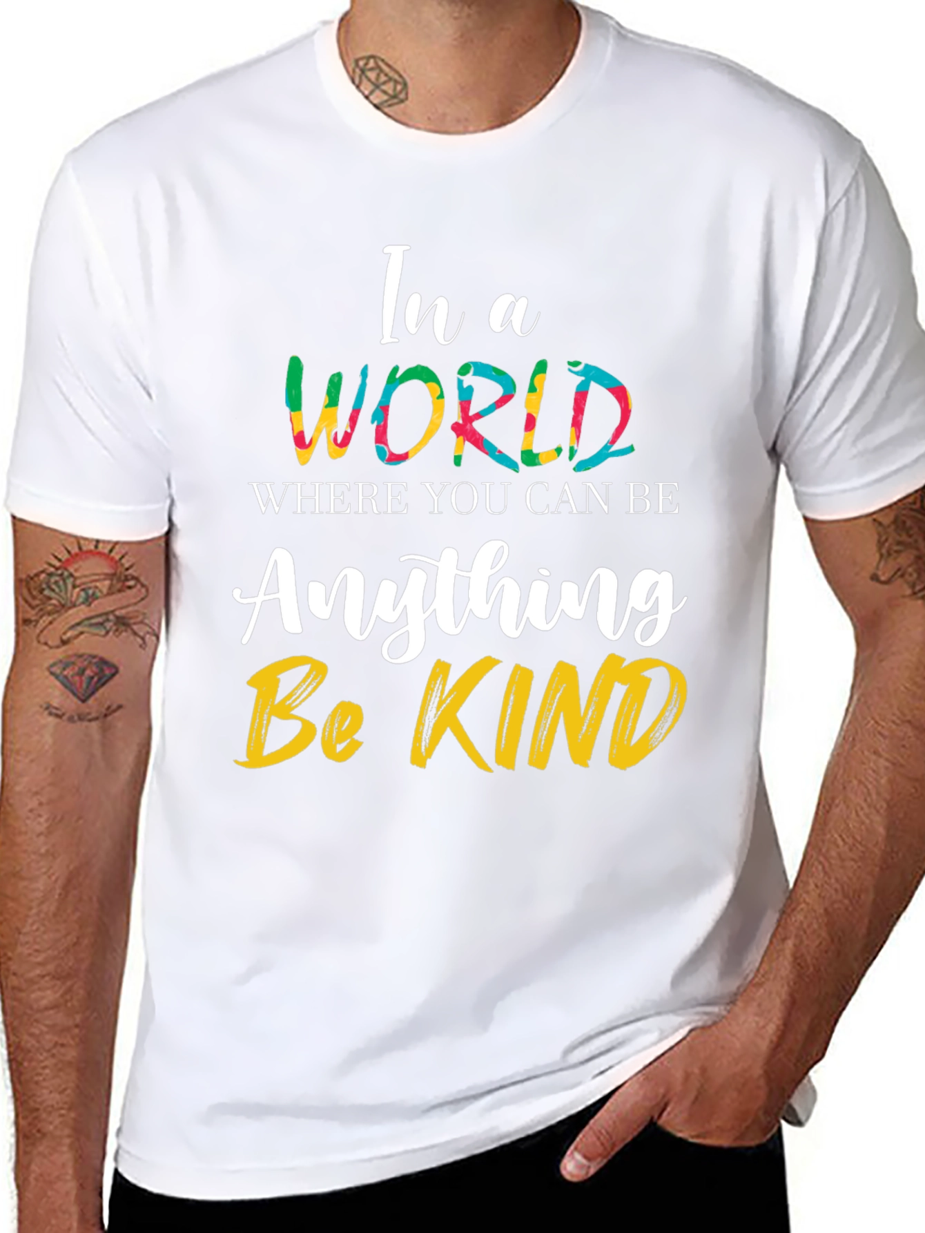 Be Kind T-Shirt - Inspirational Graphic Tee