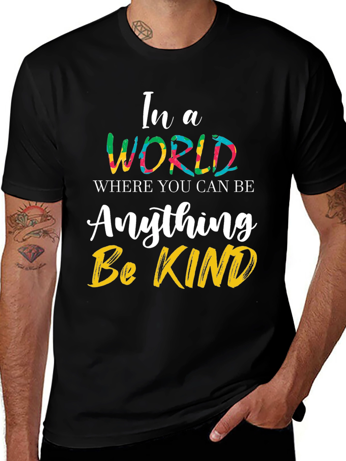 Be Kind T-Shirt - Inspirational Graphic Tee