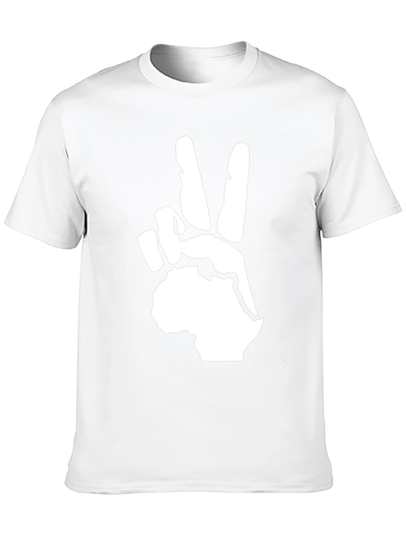 Peace Africa T-Shirt - Black
