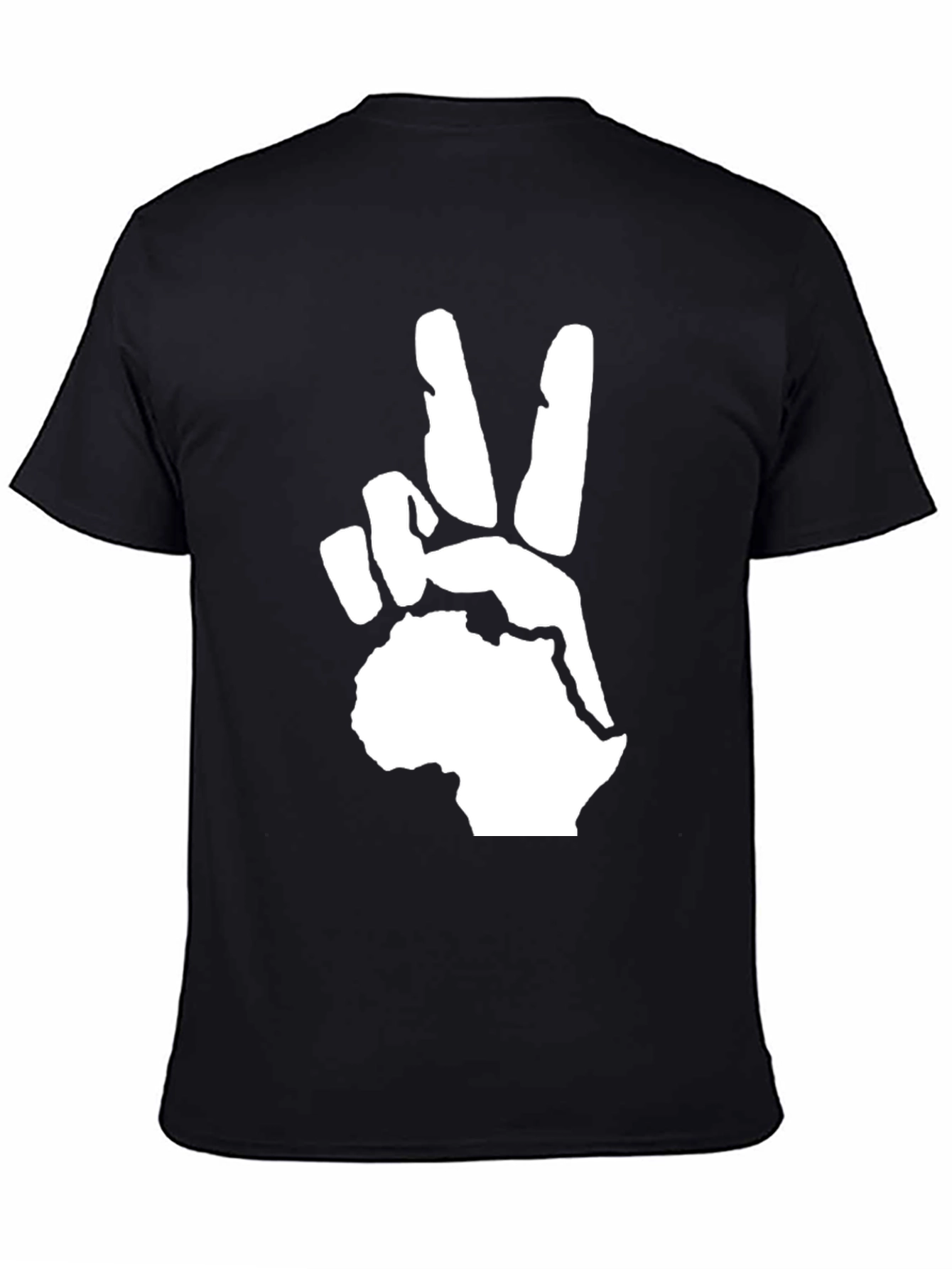 Peace Africa T-Shirt - Black