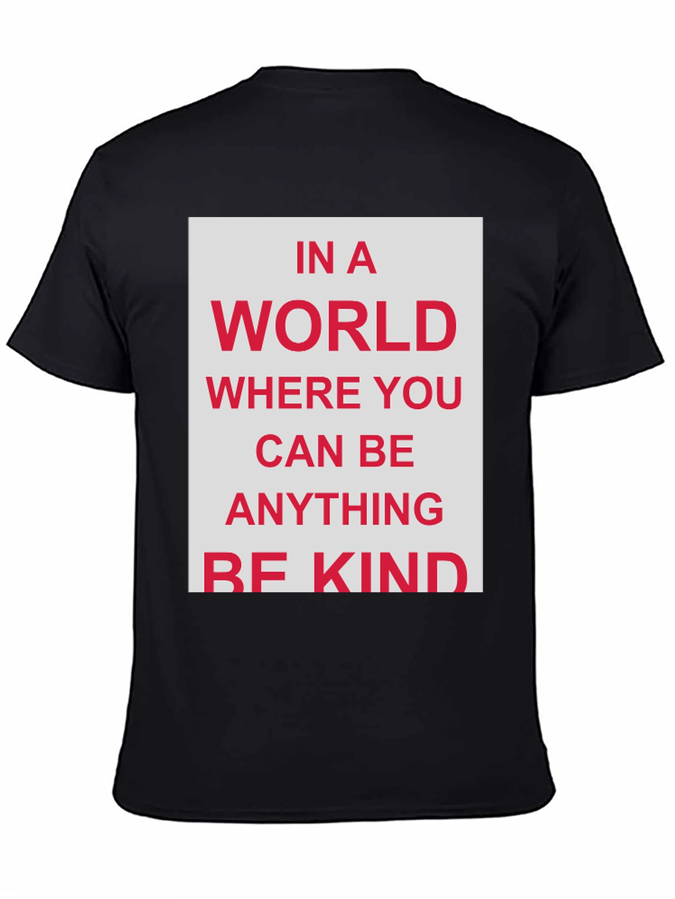 Be Kind Graphic T-Shirt - Black
