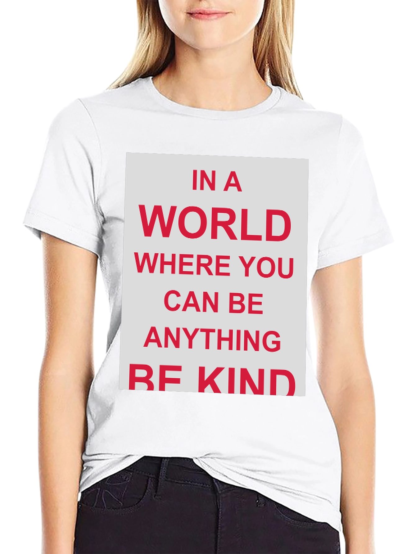 Be Kind Graphic T-Shirt - Black