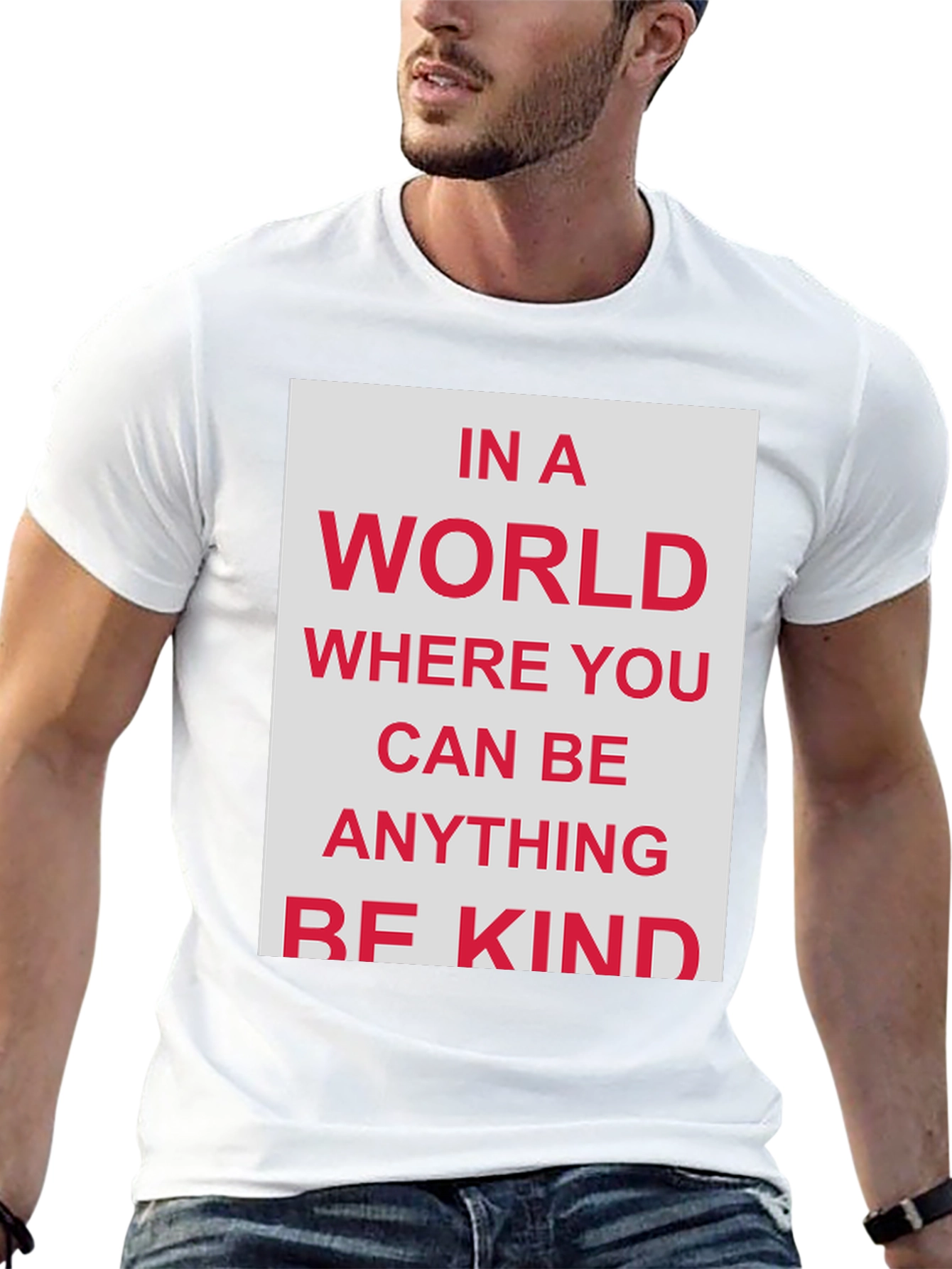 Be Kind Graphic T-Shirt - Black