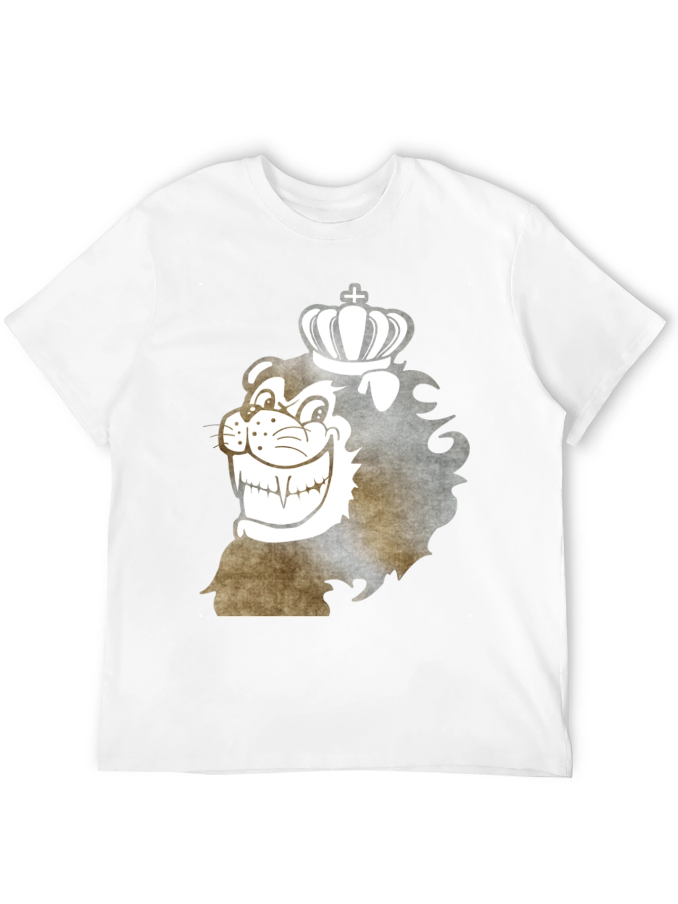 King Lion Graphic T-Shirt - Black Tee