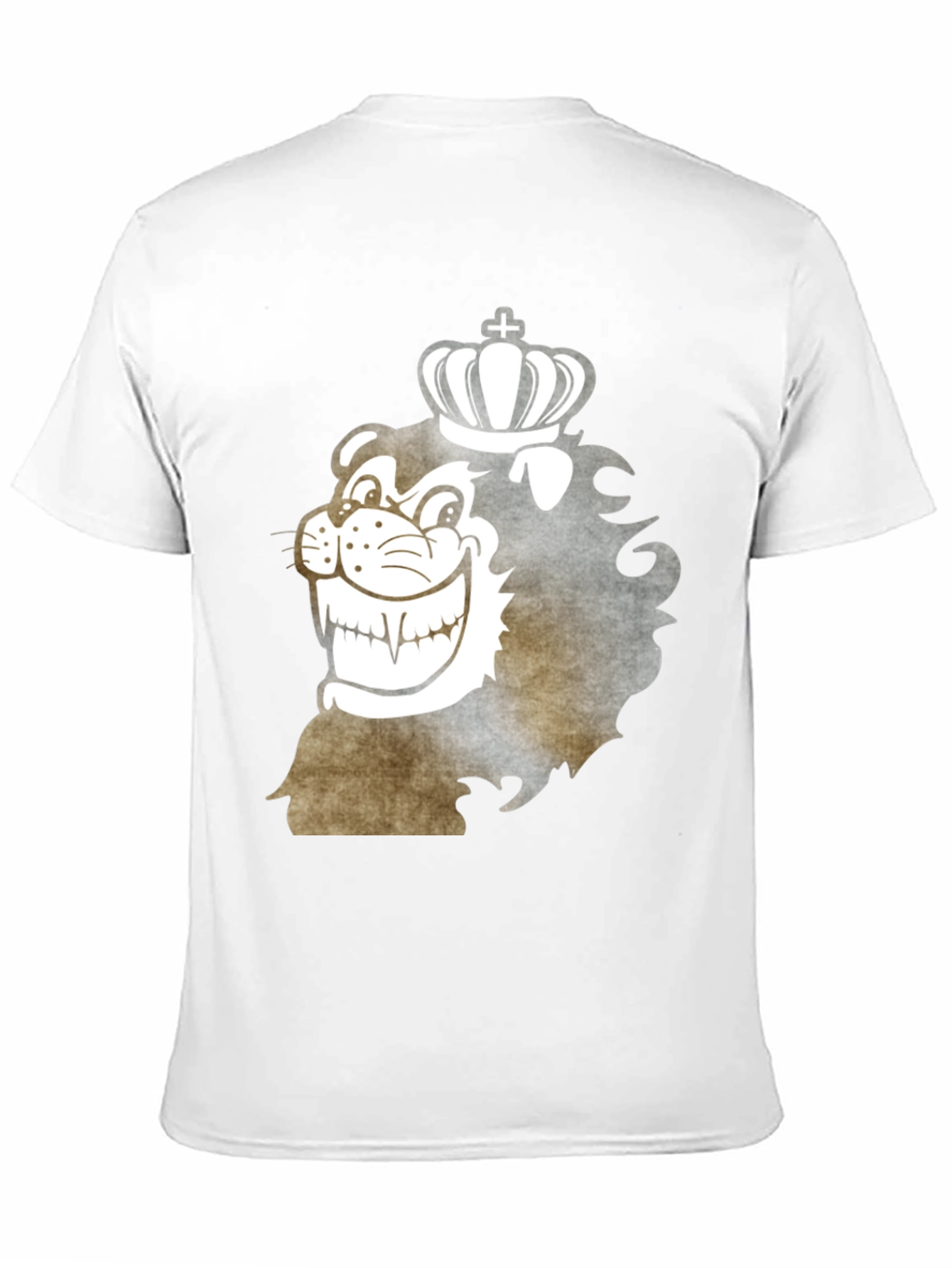 King Lion Graphic T-Shirt - Black Tee
