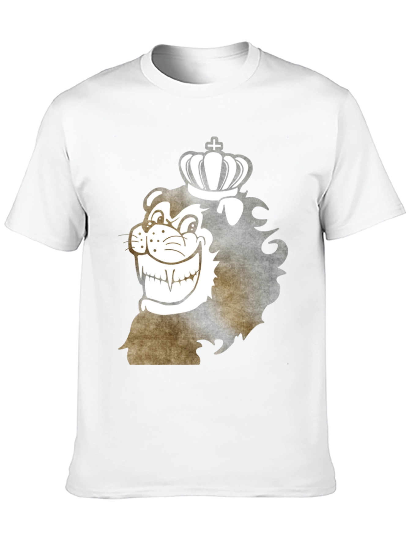 King Lion Graphic T-Shirt - Black Tee