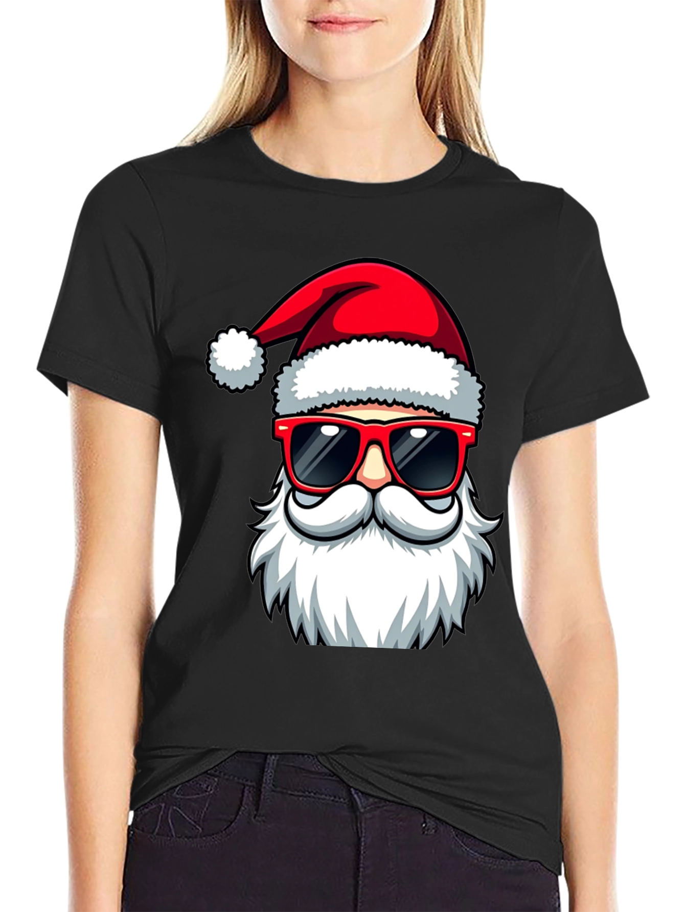 Santa Sunglasses T-Shirt