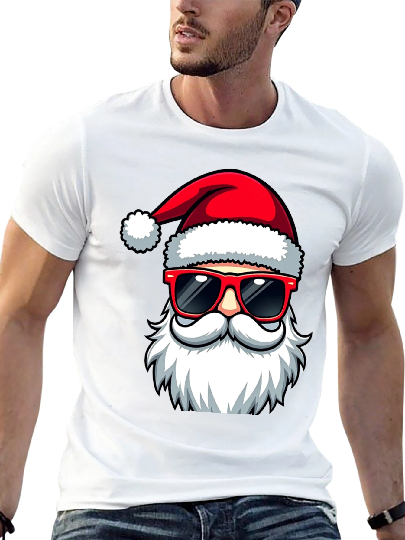 Santa Sunglasses T-Shirt