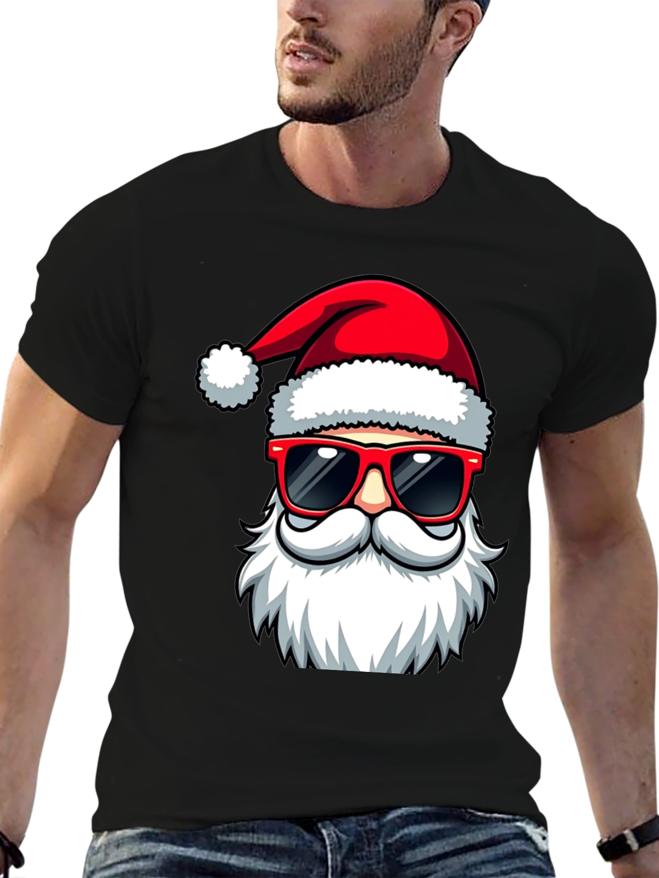 Santa Sunglasses T-Shirt