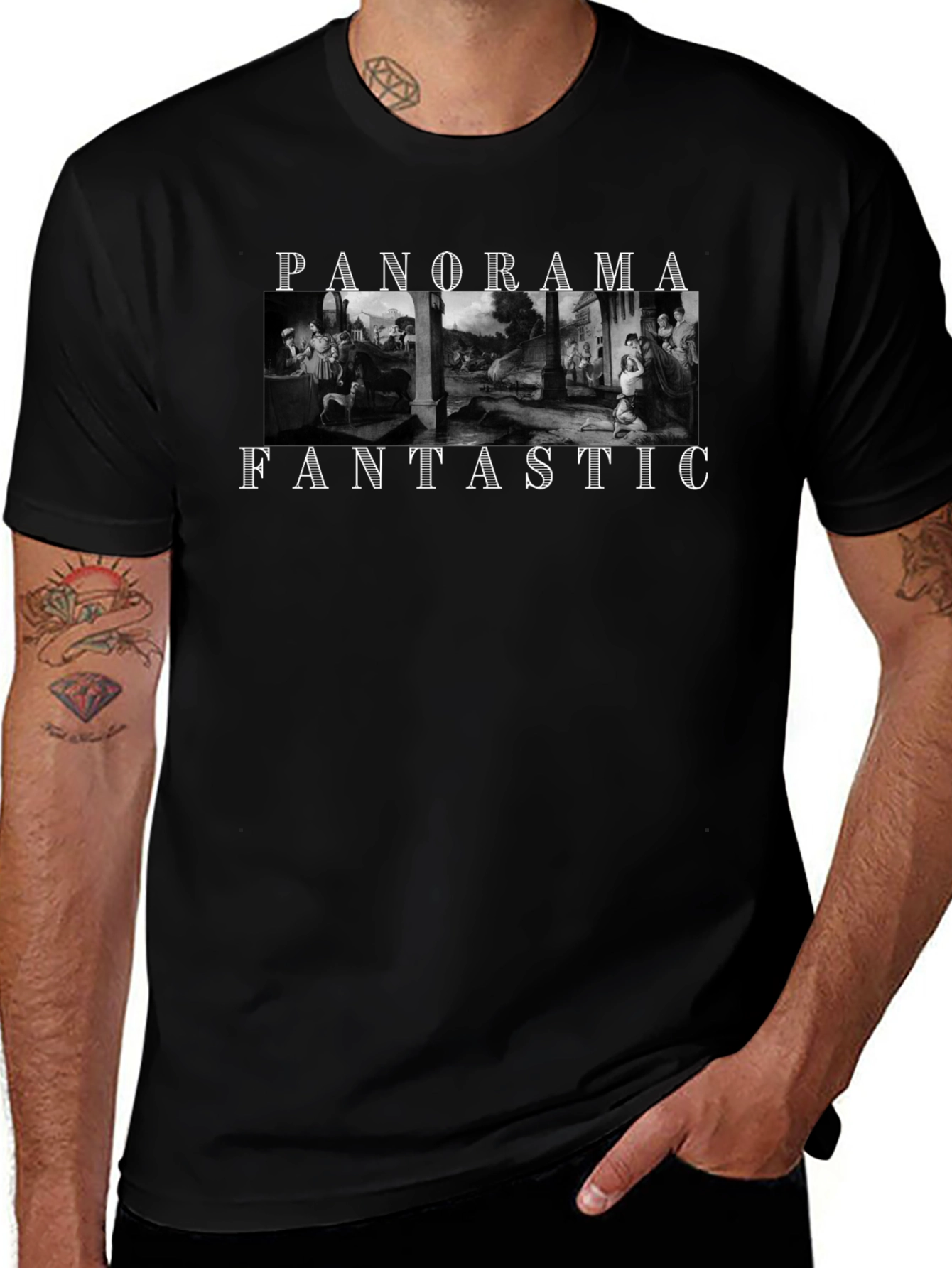 Panorama Fantastic Graphic T-Shirt