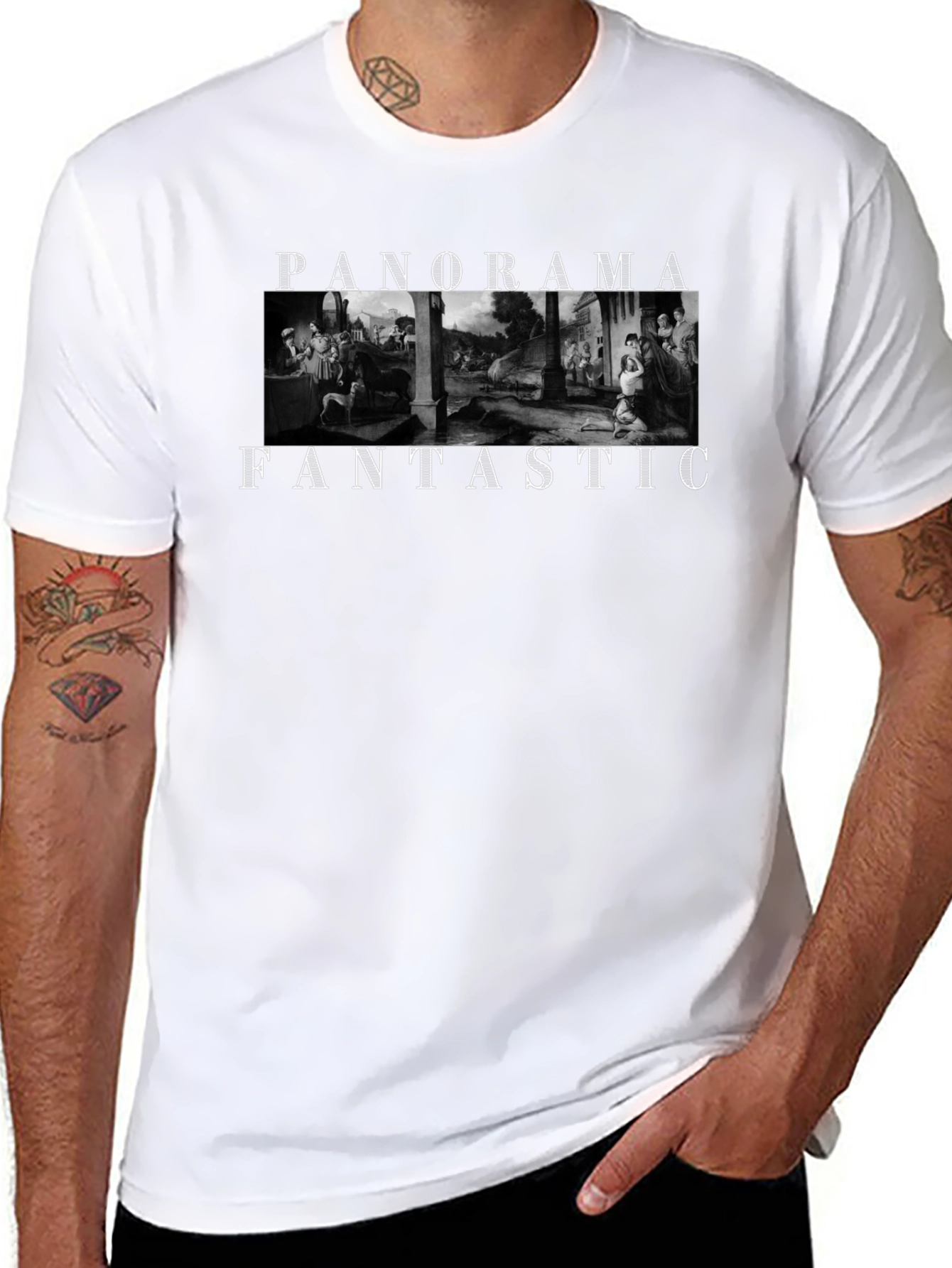 Panorama Fantastic Graphic T-Shirt