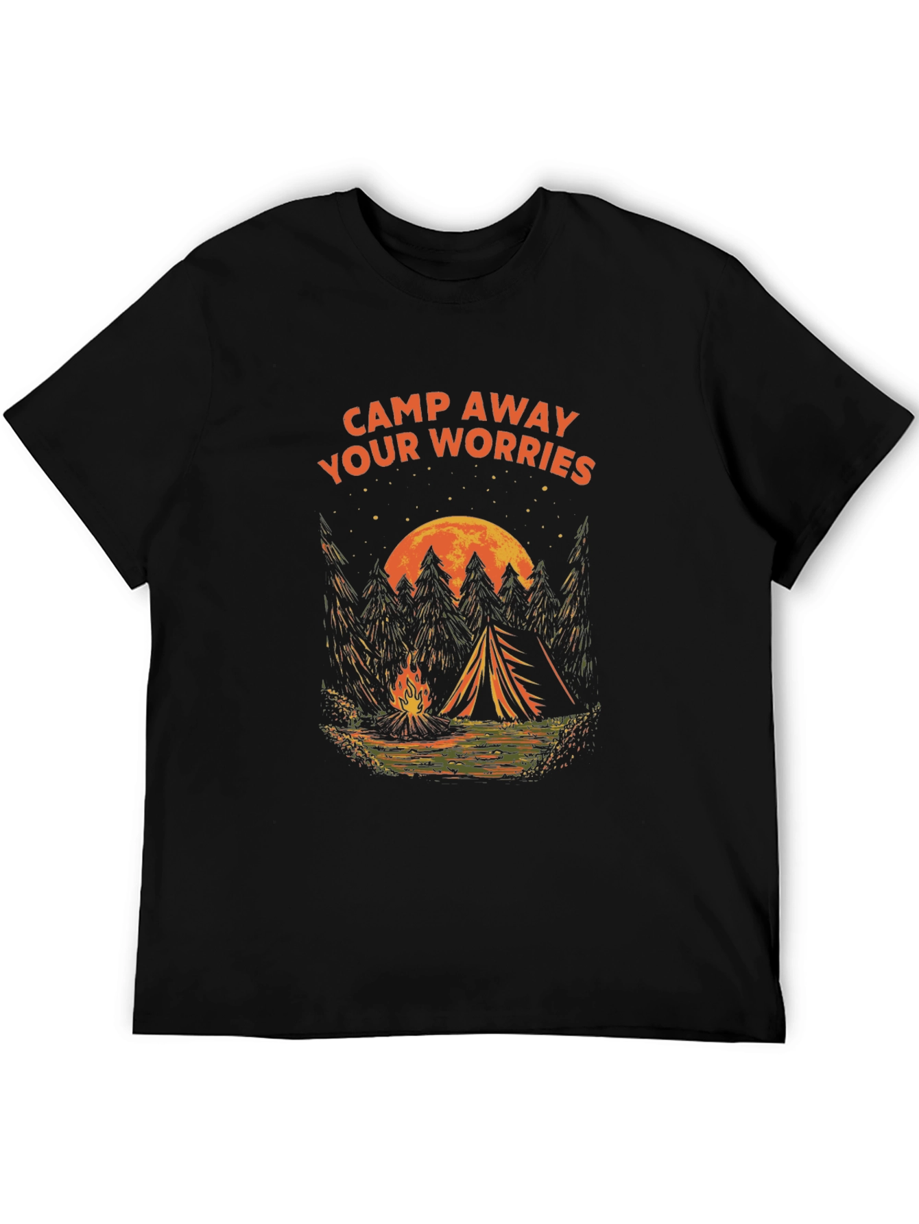 Camp Away Your Worries Graphic Tee
