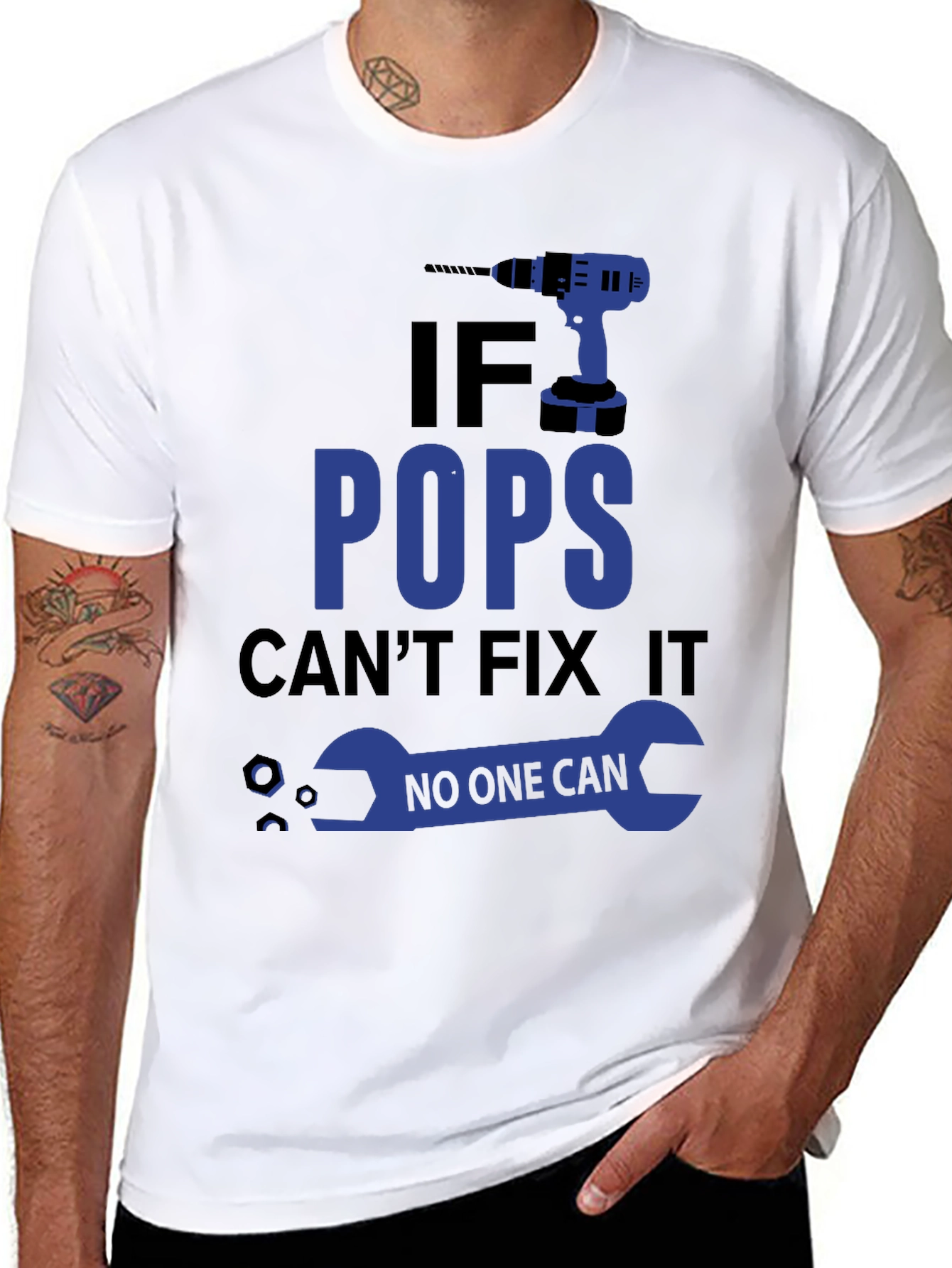 If Pops Cant Fix It T-Shirt