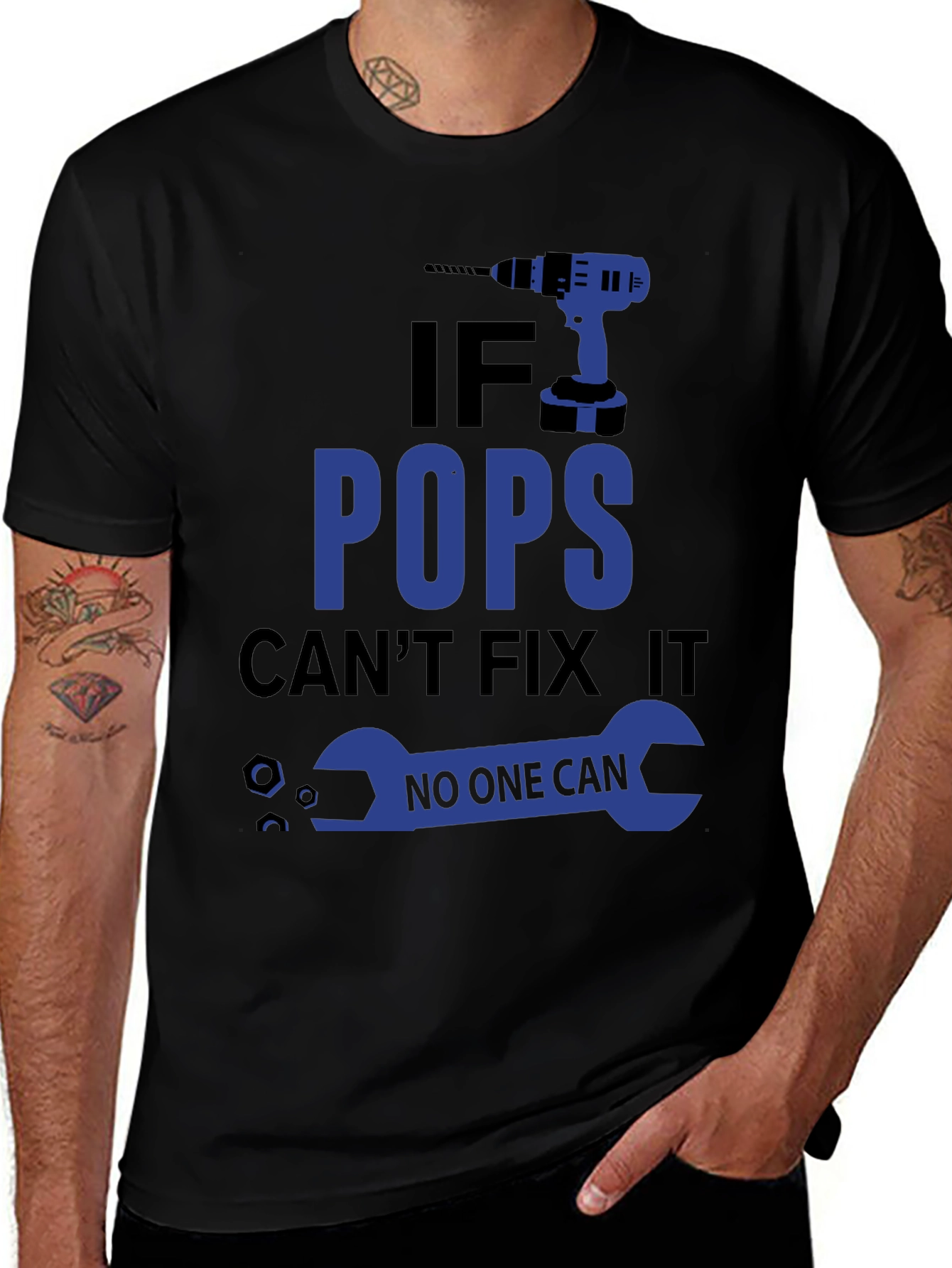 If Pops Cant Fix It T-Shirt