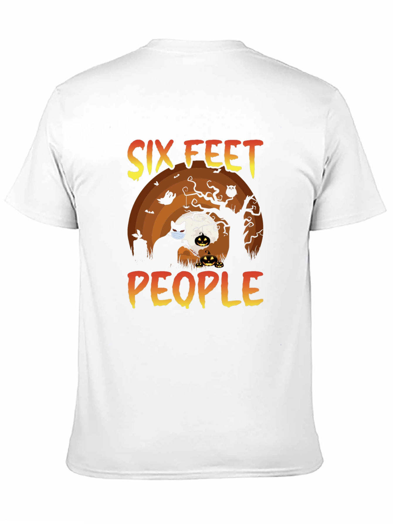 Six Feet People Halloween T-Shirt