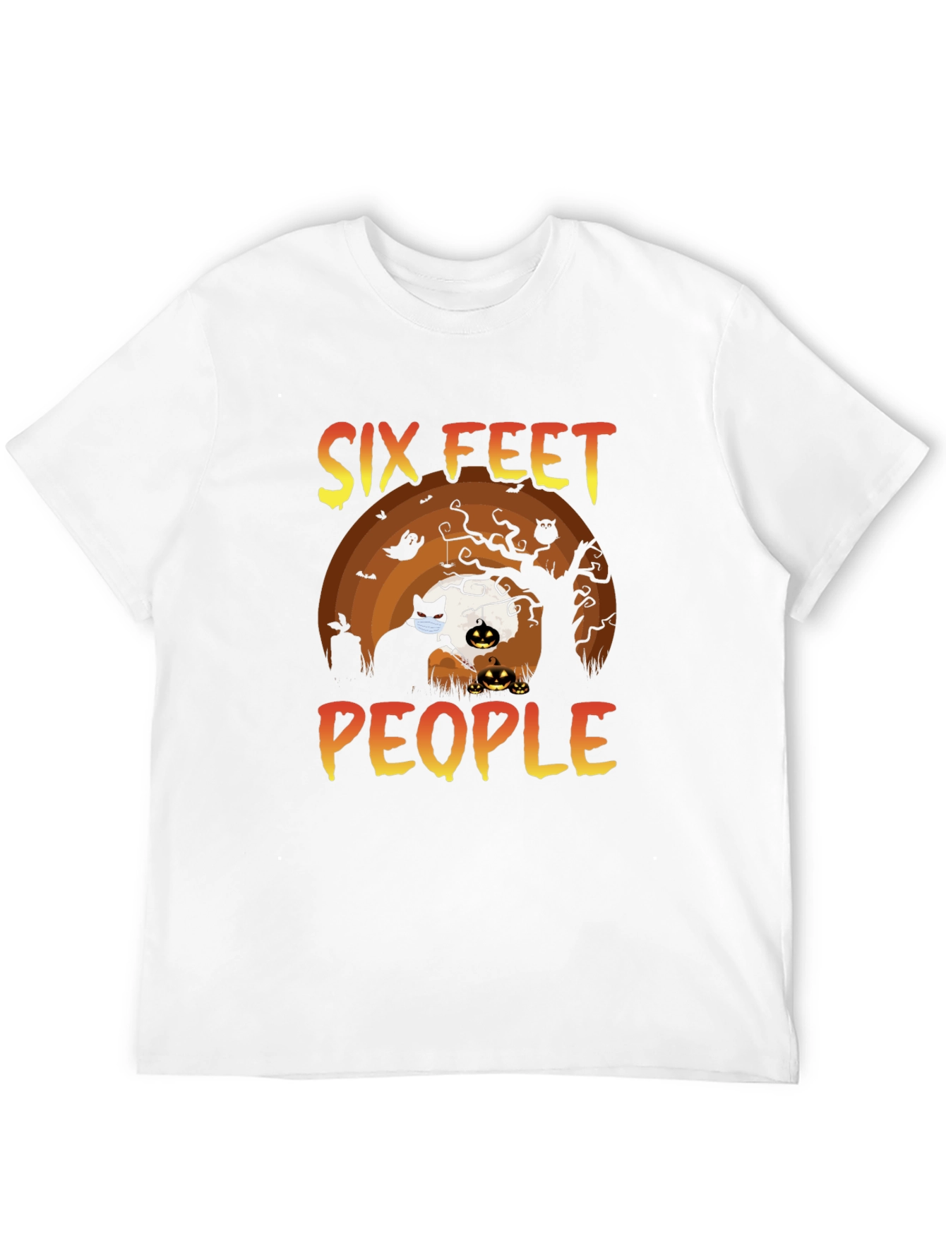 Six Feet People Halloween T-Shirt